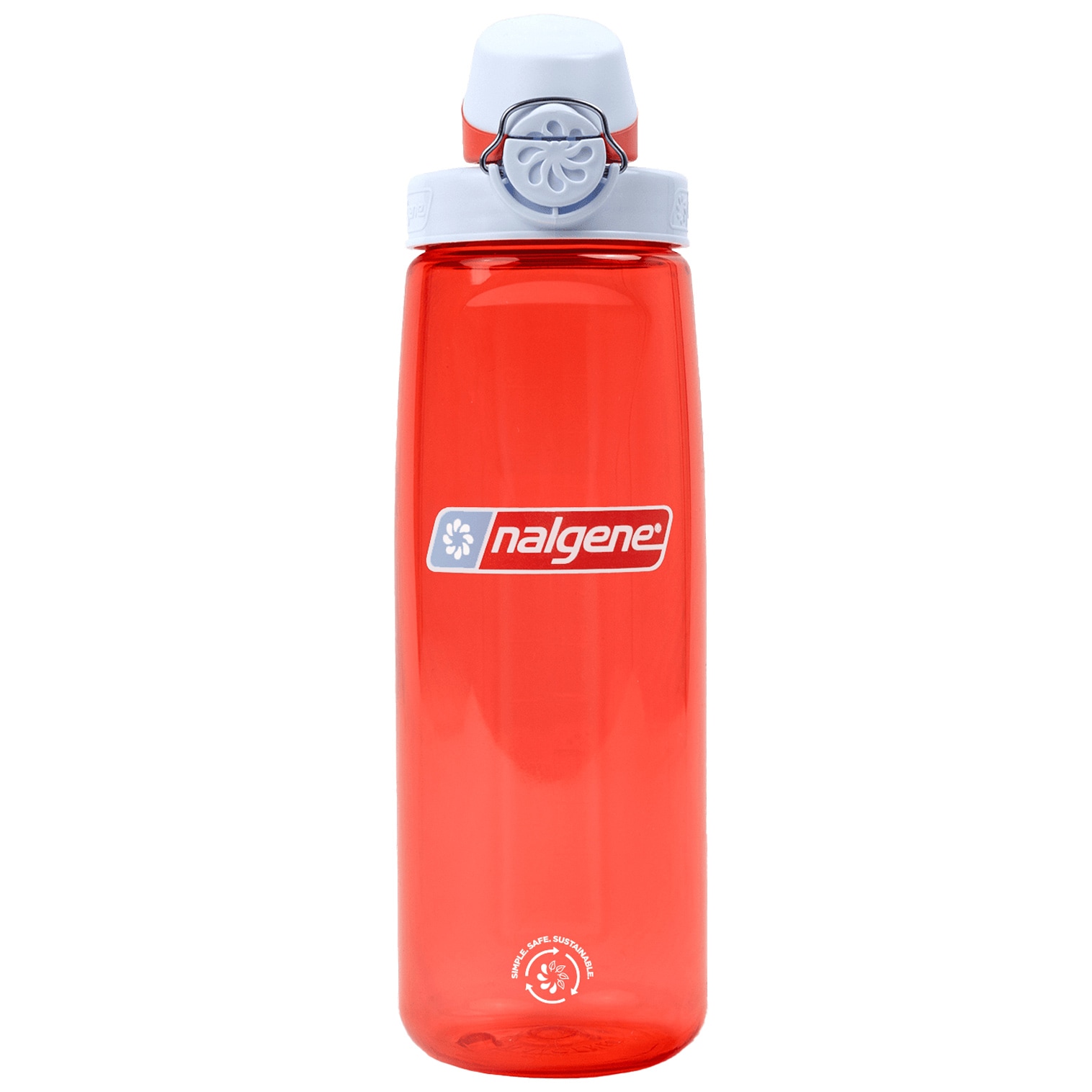 Nalgene On The Fly 710 ml Bottle - Coral/Frost Coral Cap