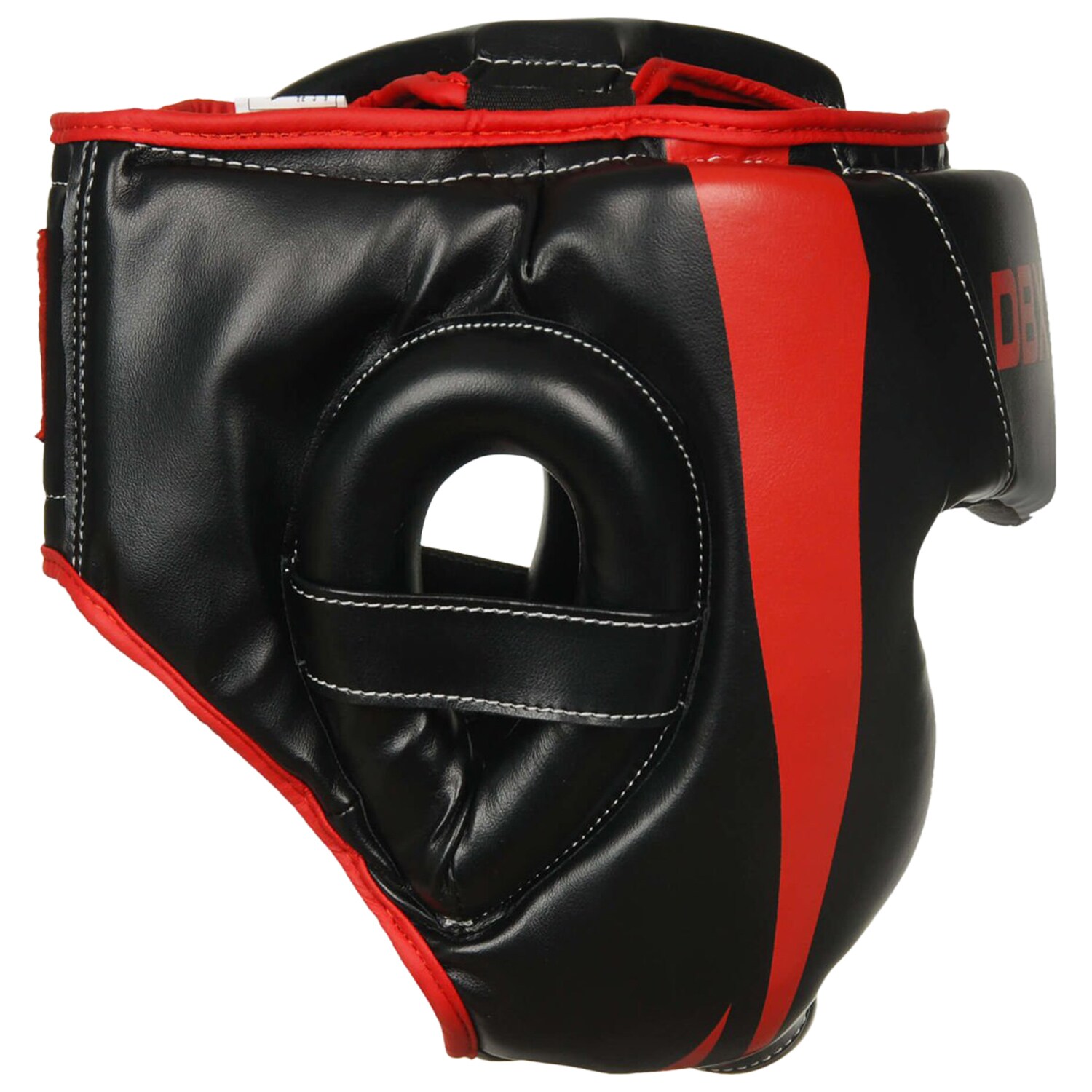 DBX Bushido Training/Sparring Boxing Headgear - Black/Red