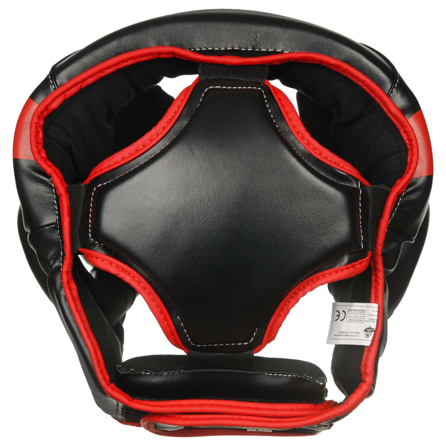 DBX Bushido Training/Sparring Boxing Headgear - Black/Red