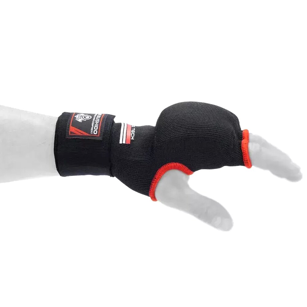 DBX Bushido Gel Gloves/Wraps - Black/Red