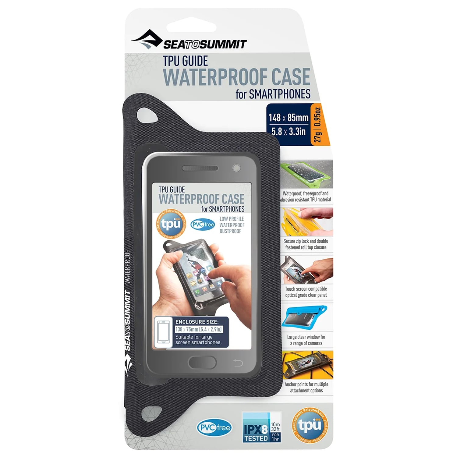 Sea To Summit TPU Guide Regular Waterproof Case - Black