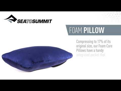 Sea To Summit Foam Core Pillow - Navy Blue