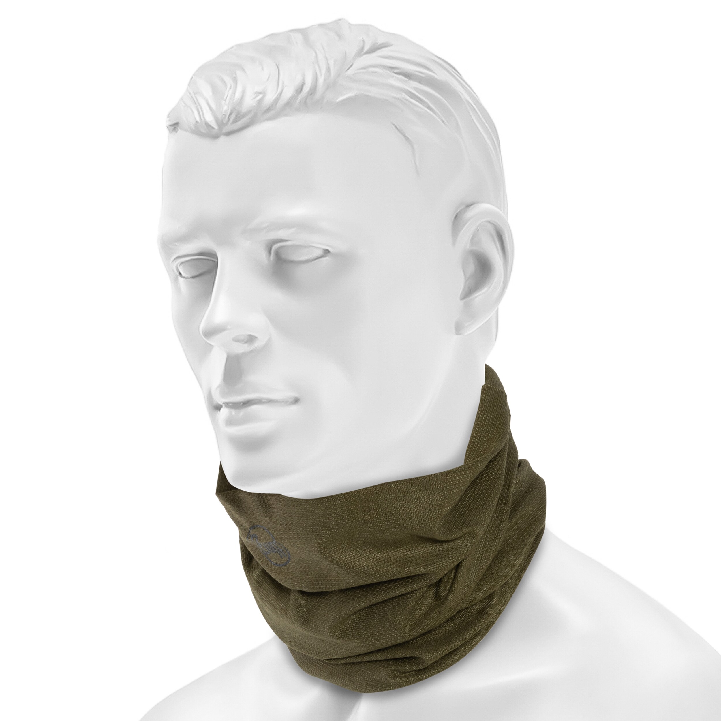 Buff Coolnet UV Protective Scarf - Solid Military