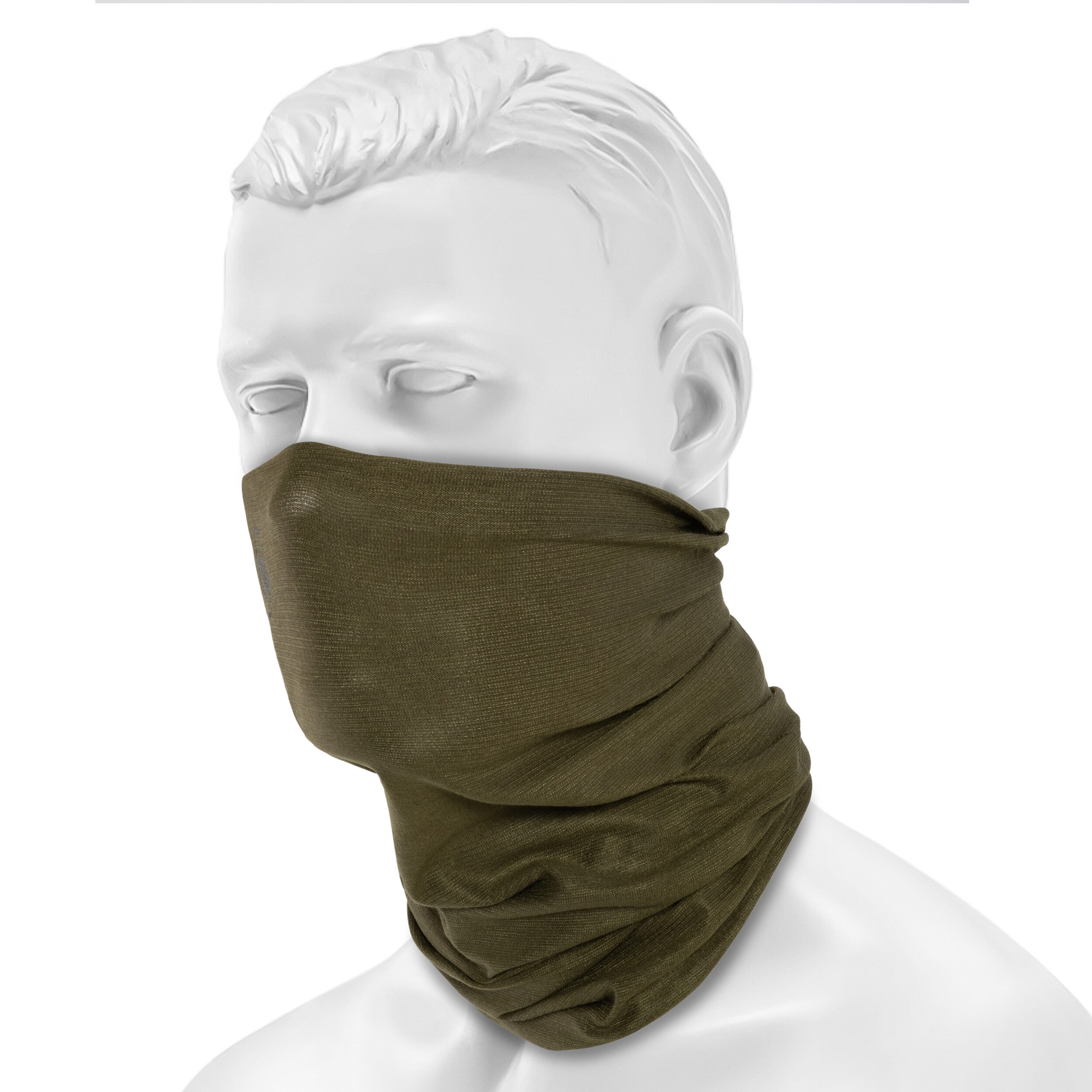 Buff Coolnet UV Protective Scarf - Solid Military