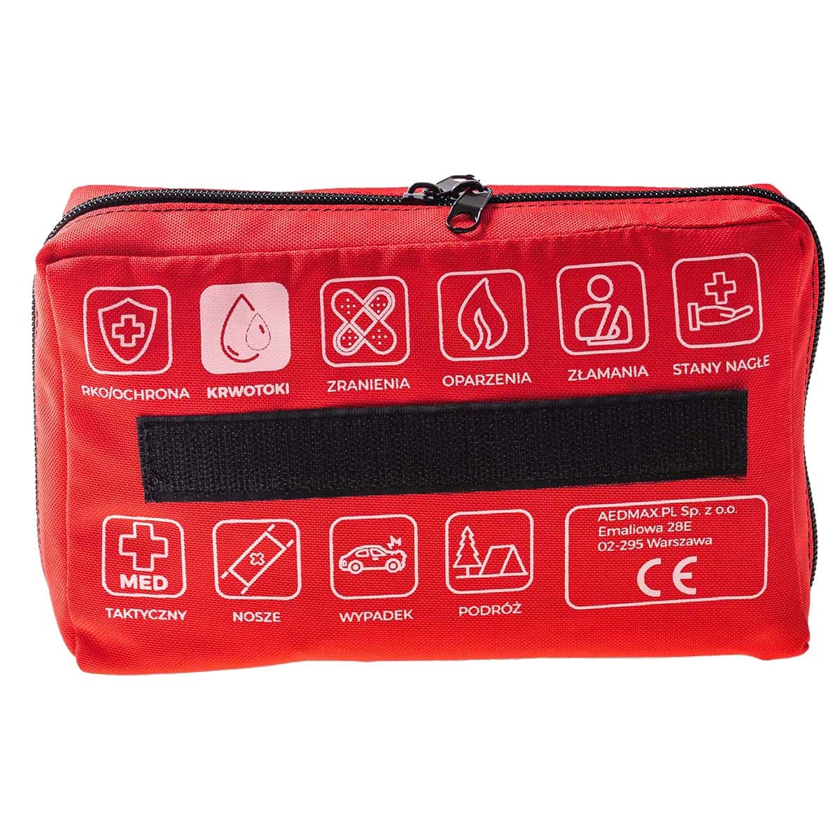 AedMax Trauma Kit K Modular First Aid Kit - Haemorrhages - Black 