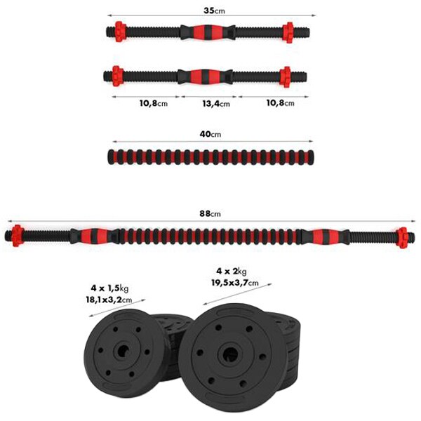 HMS SGP15 Strength Training Set