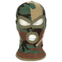 MFH 3-hole Balaclava - Woodland