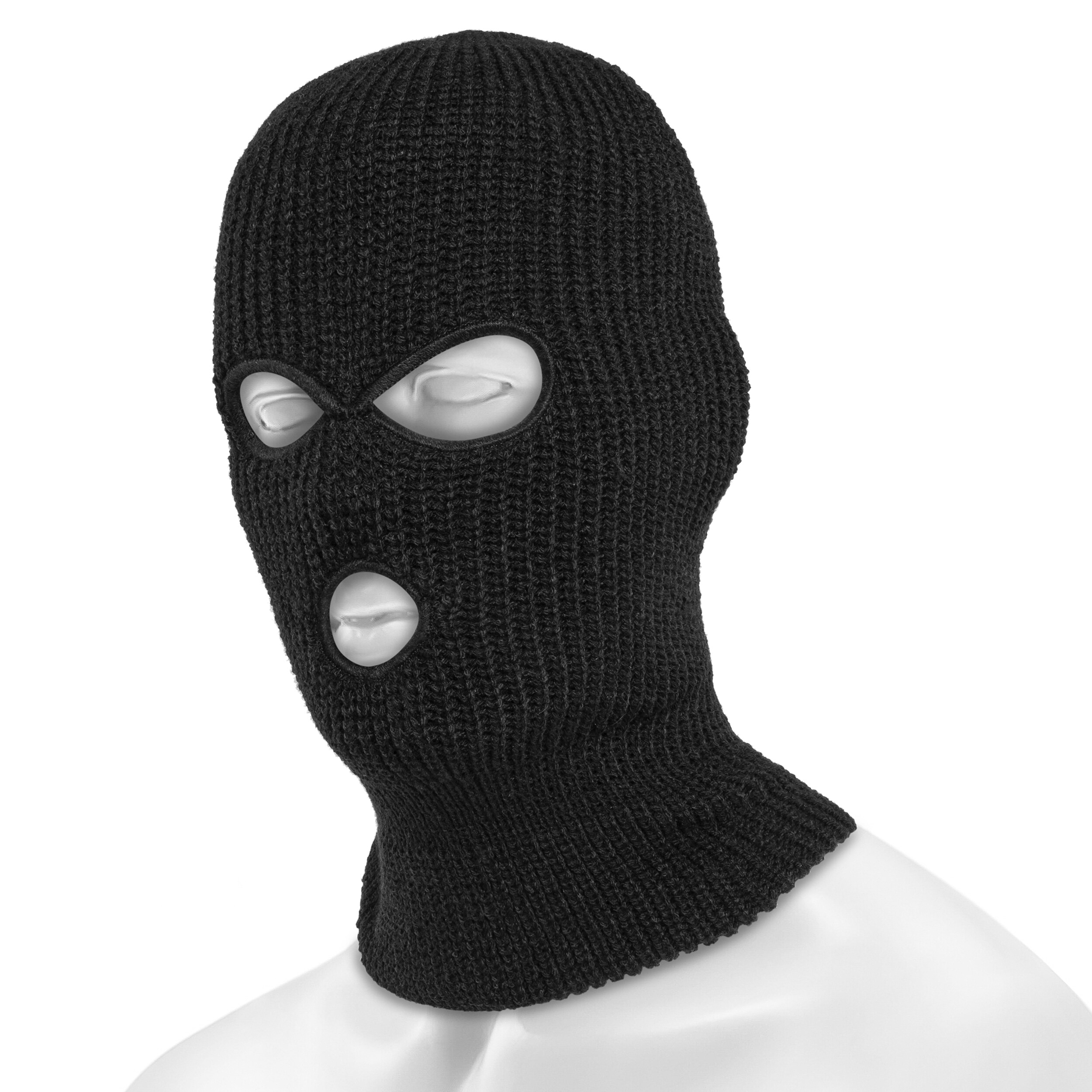 MFH 3-hole Winter Balaclava - Black