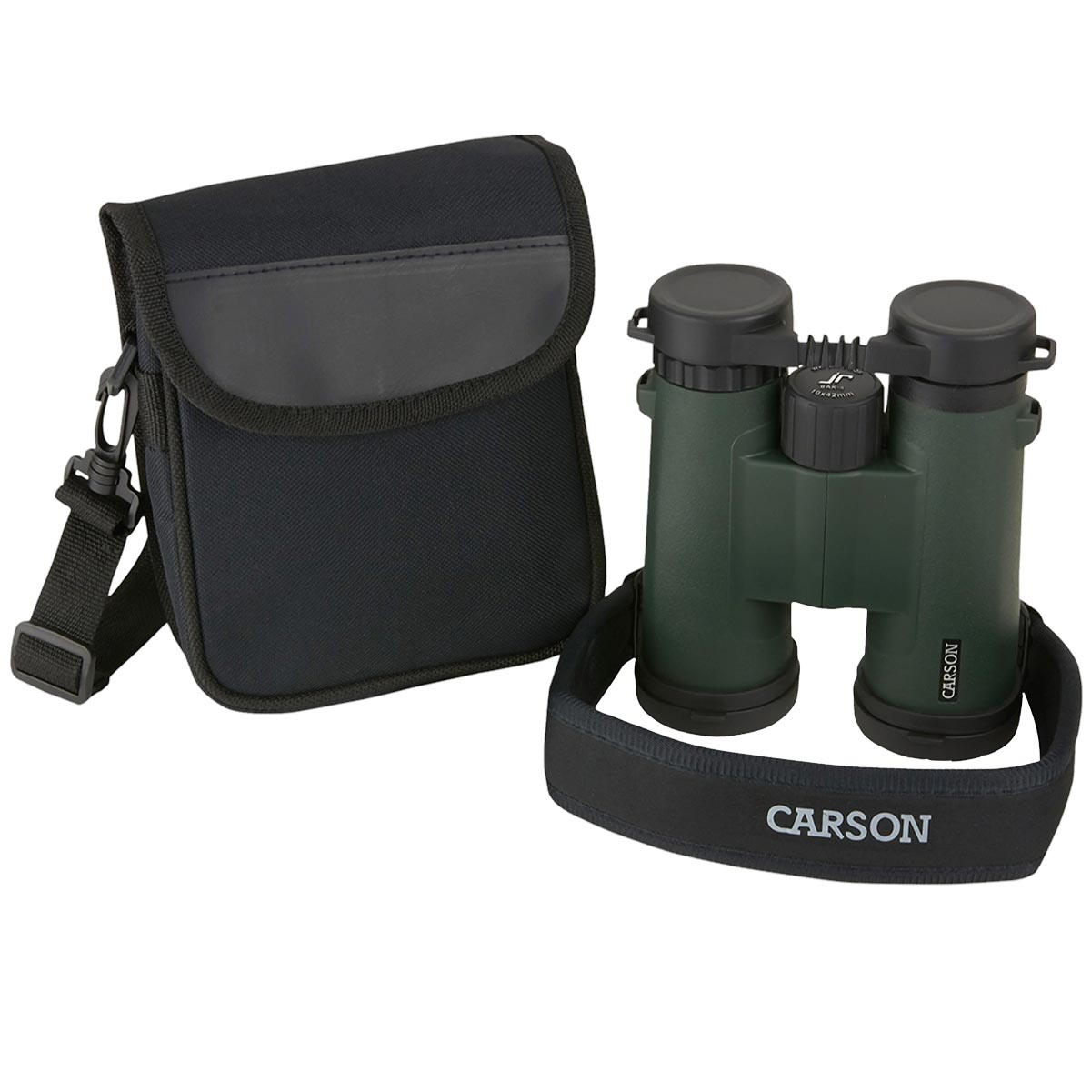 Carson JR-042 10x42 Binoculars - Green