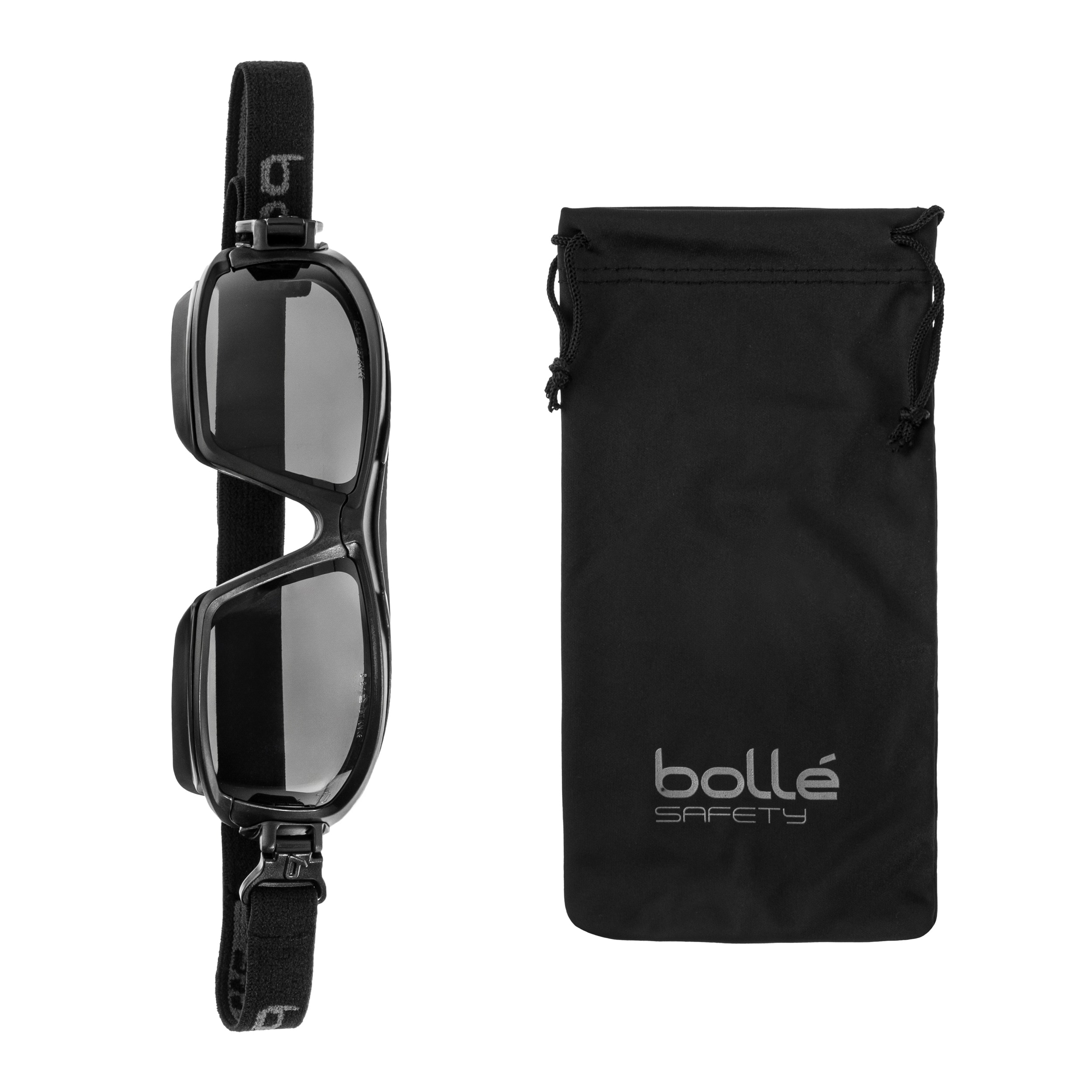 Bolle ULTIM8 BSSI Safety Goggles - Smoke/Black 