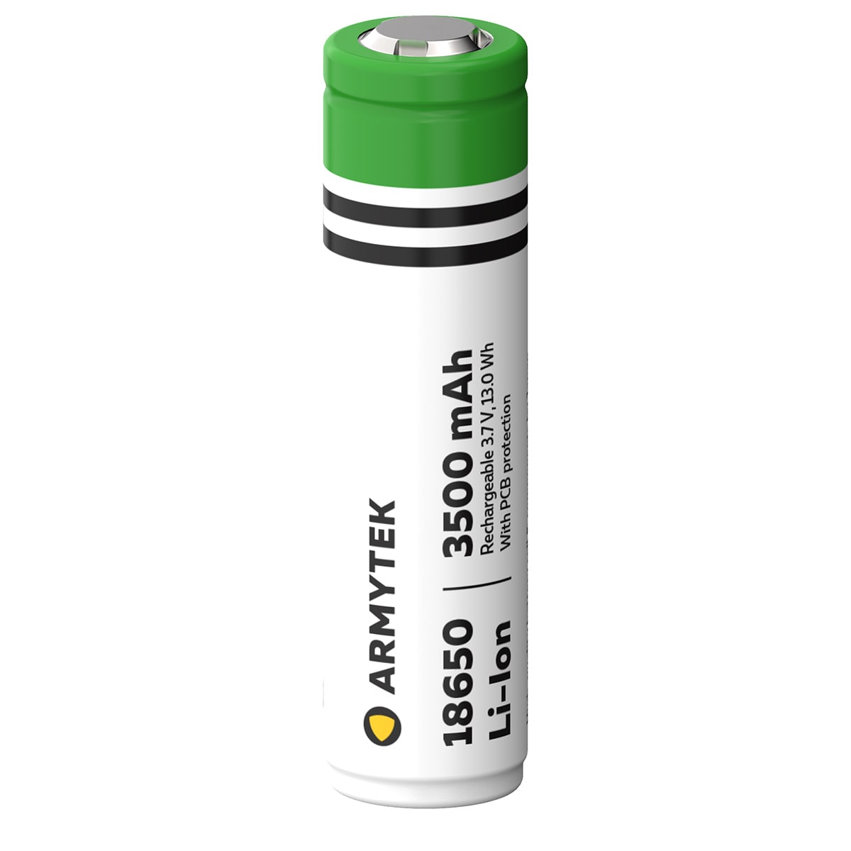 Armytek 18650 3500 mAh 3.7 V Battery - with protection
