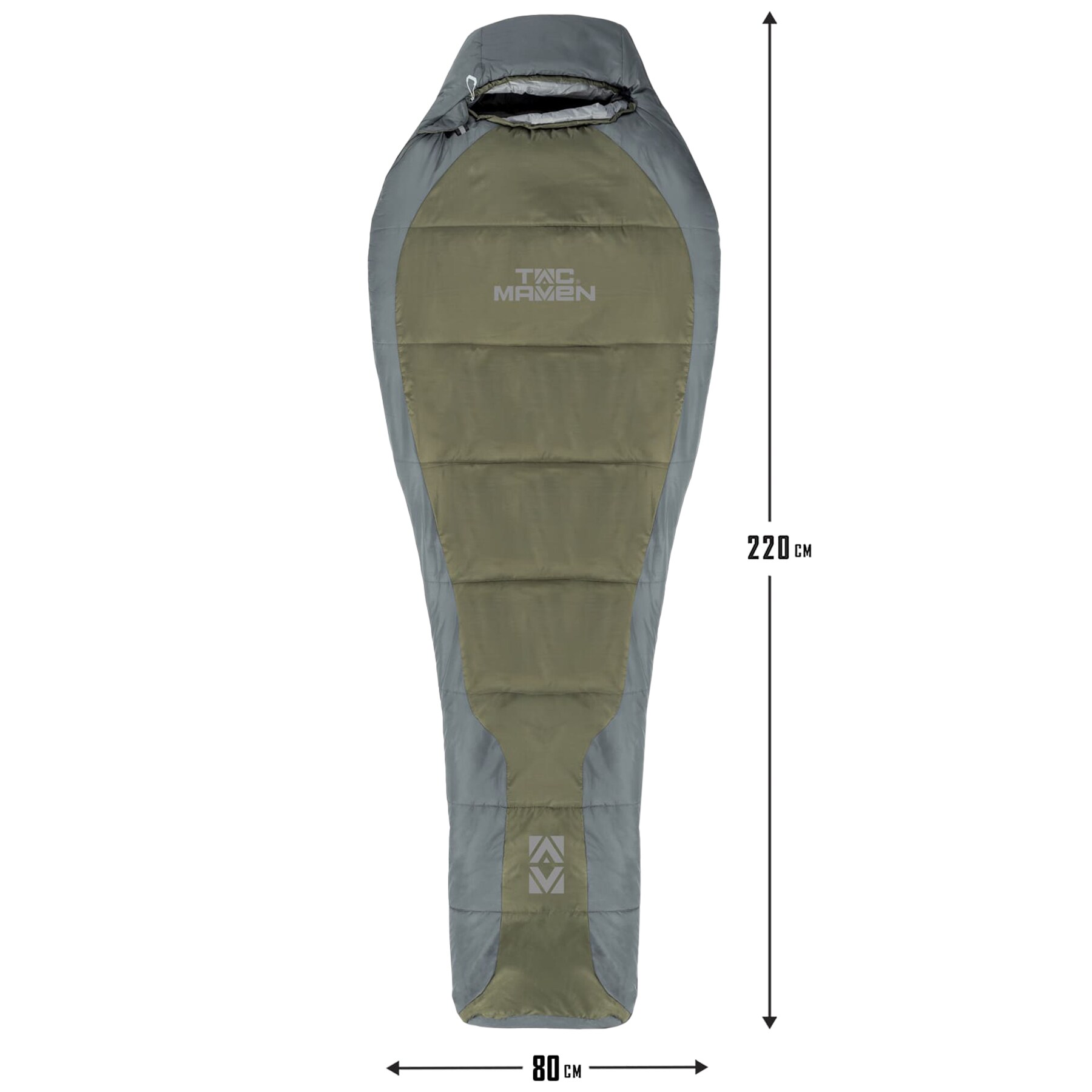 Pentagon Tac Maven Mummy Sleeping Bag - RAL 7013 Mix