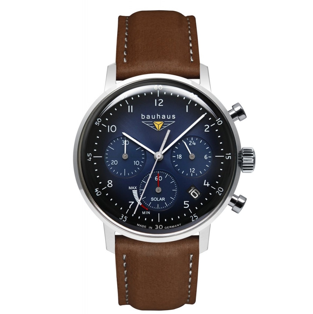 Bauhaus Solar Chronograph 2086-3 Watch