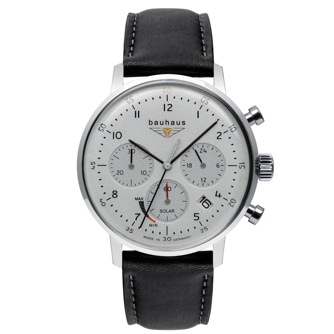 Bauhaus Solar Chronograph 2086-1 Watch