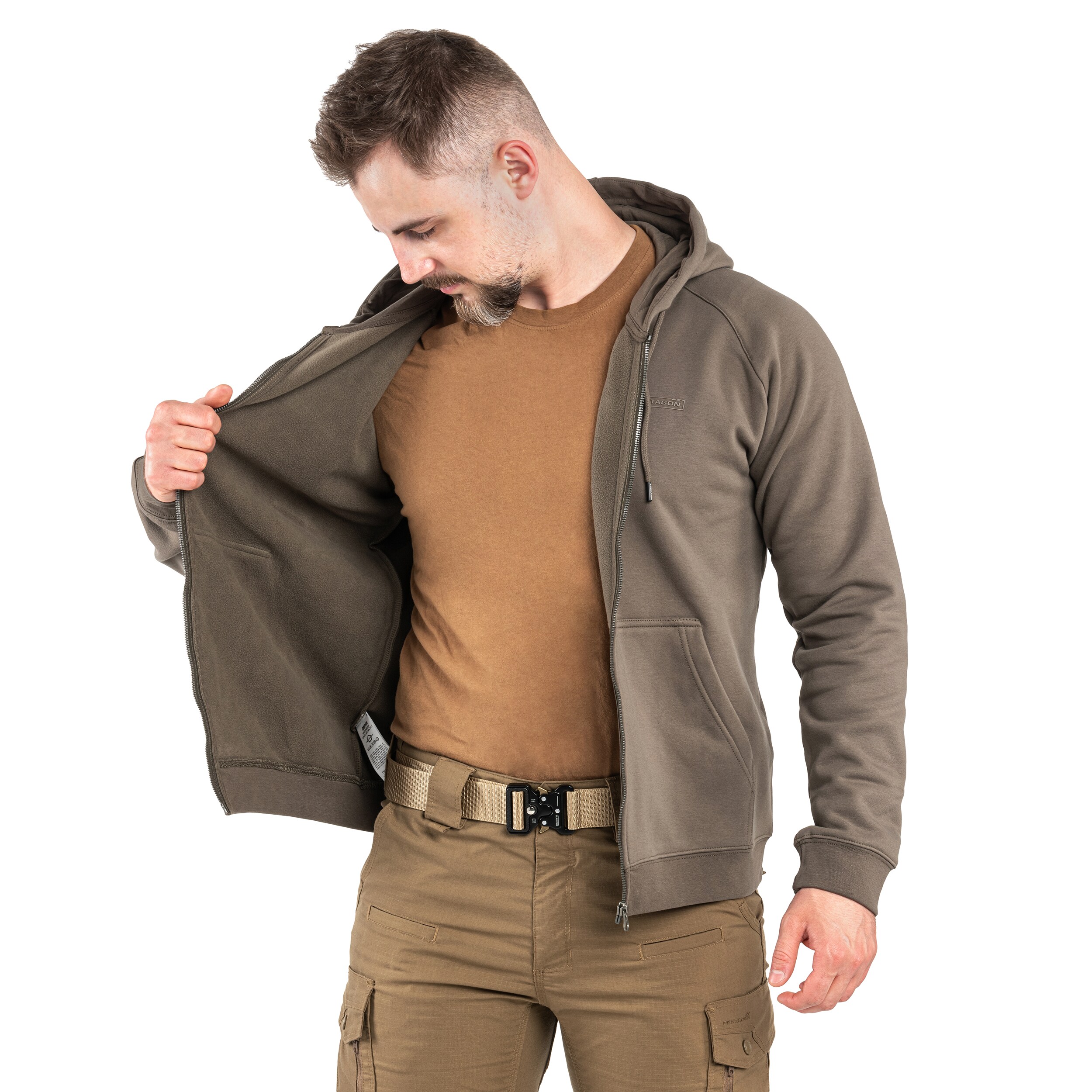 Pentagon Griffin Hood Sweater - RAL 7013