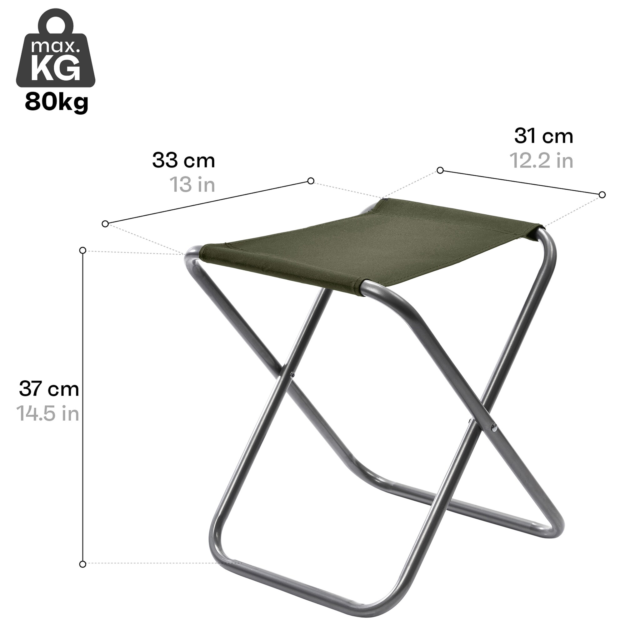 Meteor Rest Folding Stool - Olive