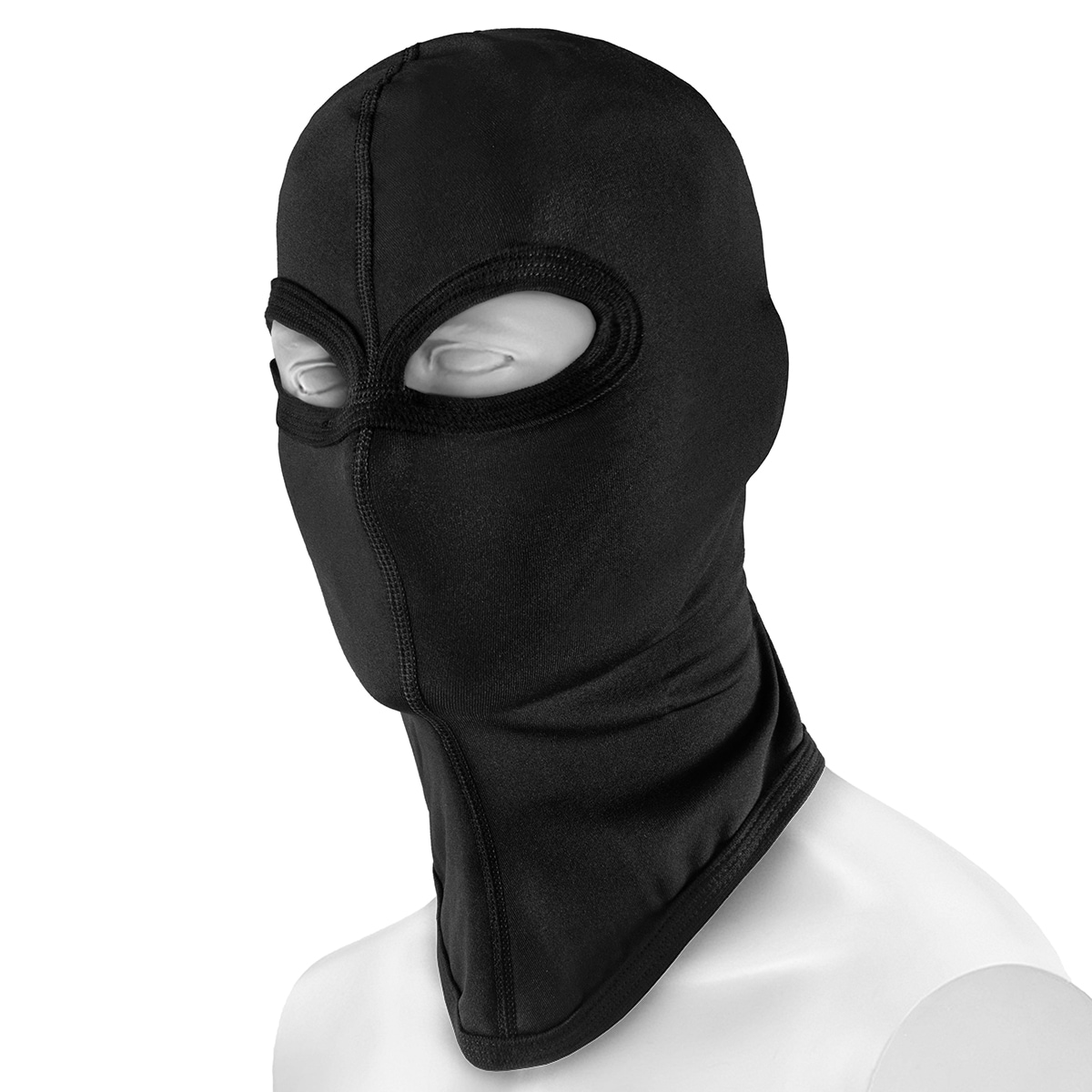 Polandex balaclava with 2 holes for eyes, breathable