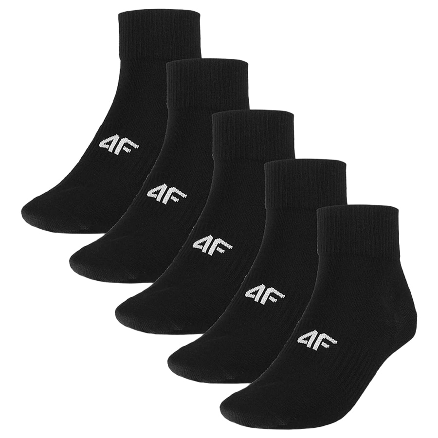 4F M283 Socks Black - 5 pairs