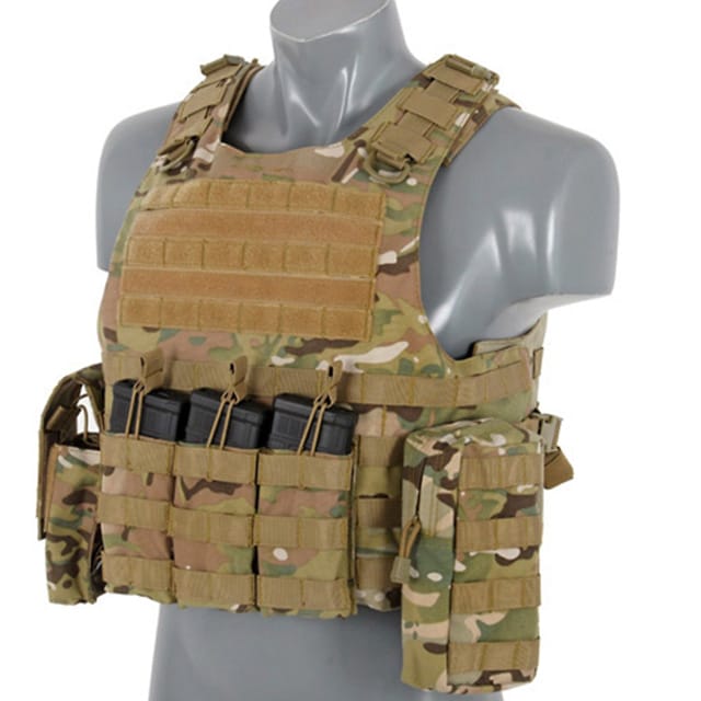 8Fields AAV FSBE V2 Tactical Vest - Arid MC Camo