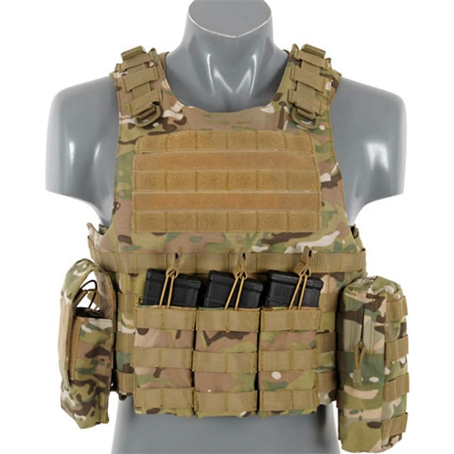 8Fields AAV FSBE V2 Tactical Vest - Arid MC Camo