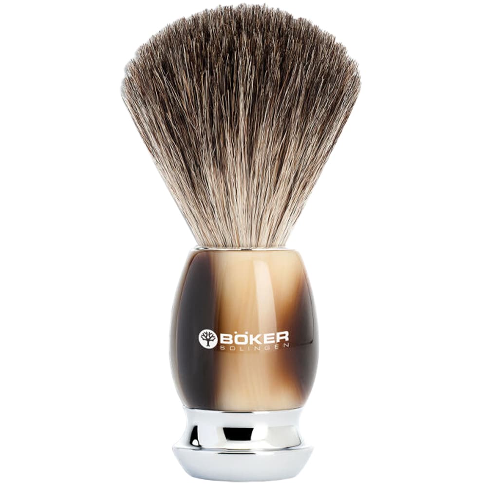 Boker Classic Horn shaving brush