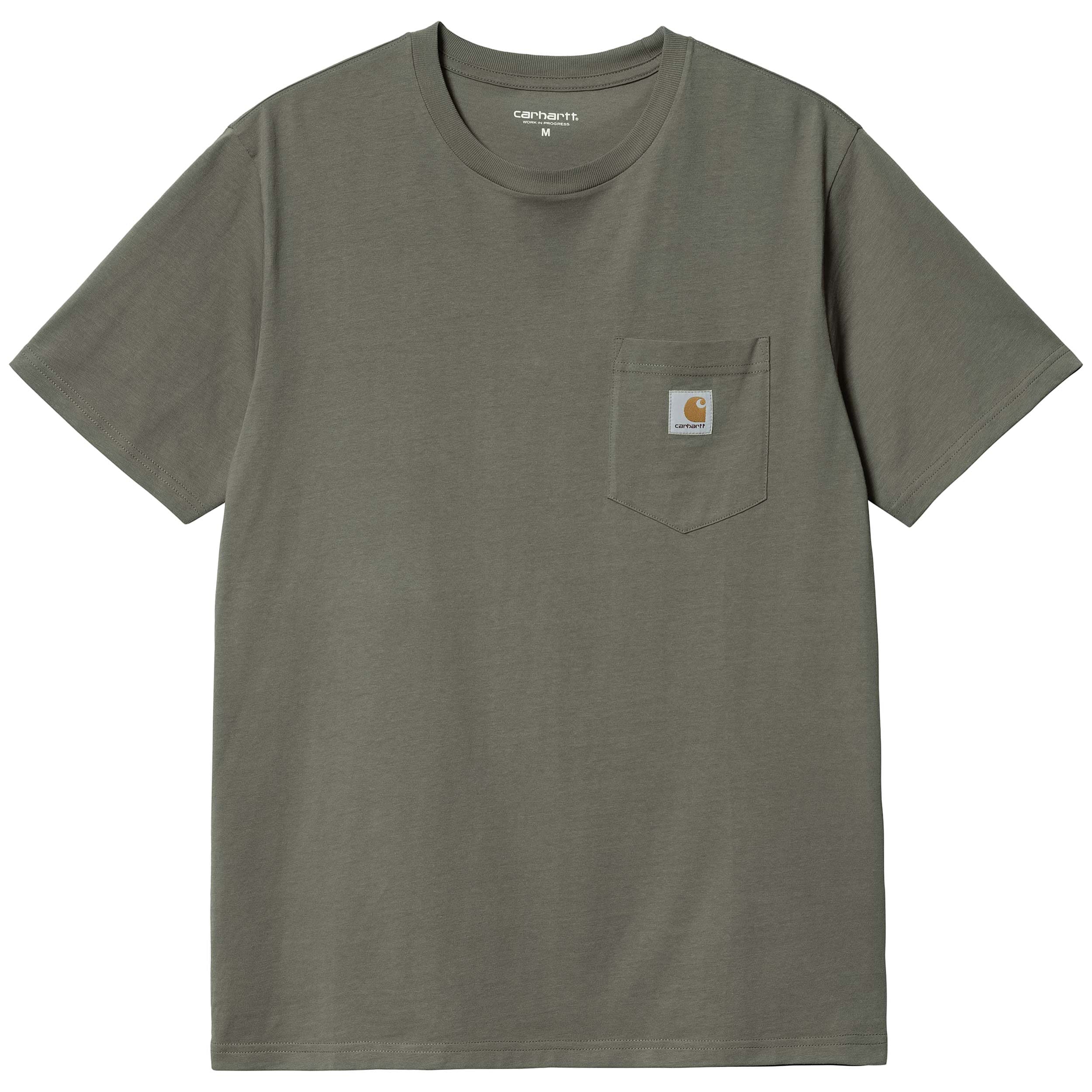 Carhartt K87 Pocket T-Shirt - Dusty Olive Heather