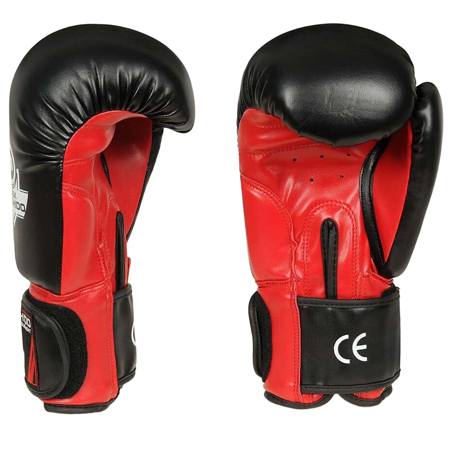 DBX Bushido ARB-407 Boxing Gloves - Black/Red