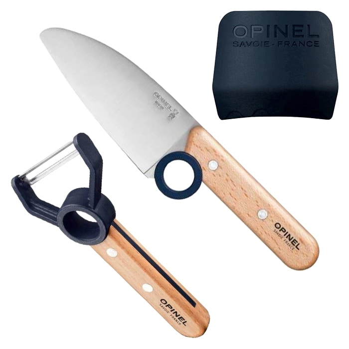 Opinel Le Petit Chef Children's Kitchen Set - Blue