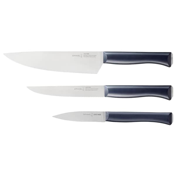 Opinel New Intempora Trio Kitchen Knife Set