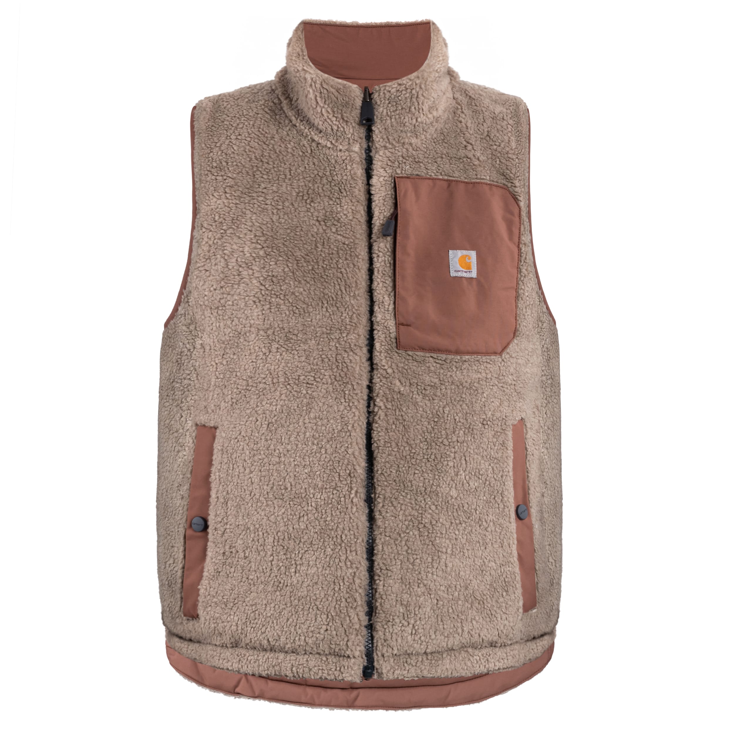 Carhartt Montana Relaxed Fit Insulated Vest Women's Vest - Nutmeg