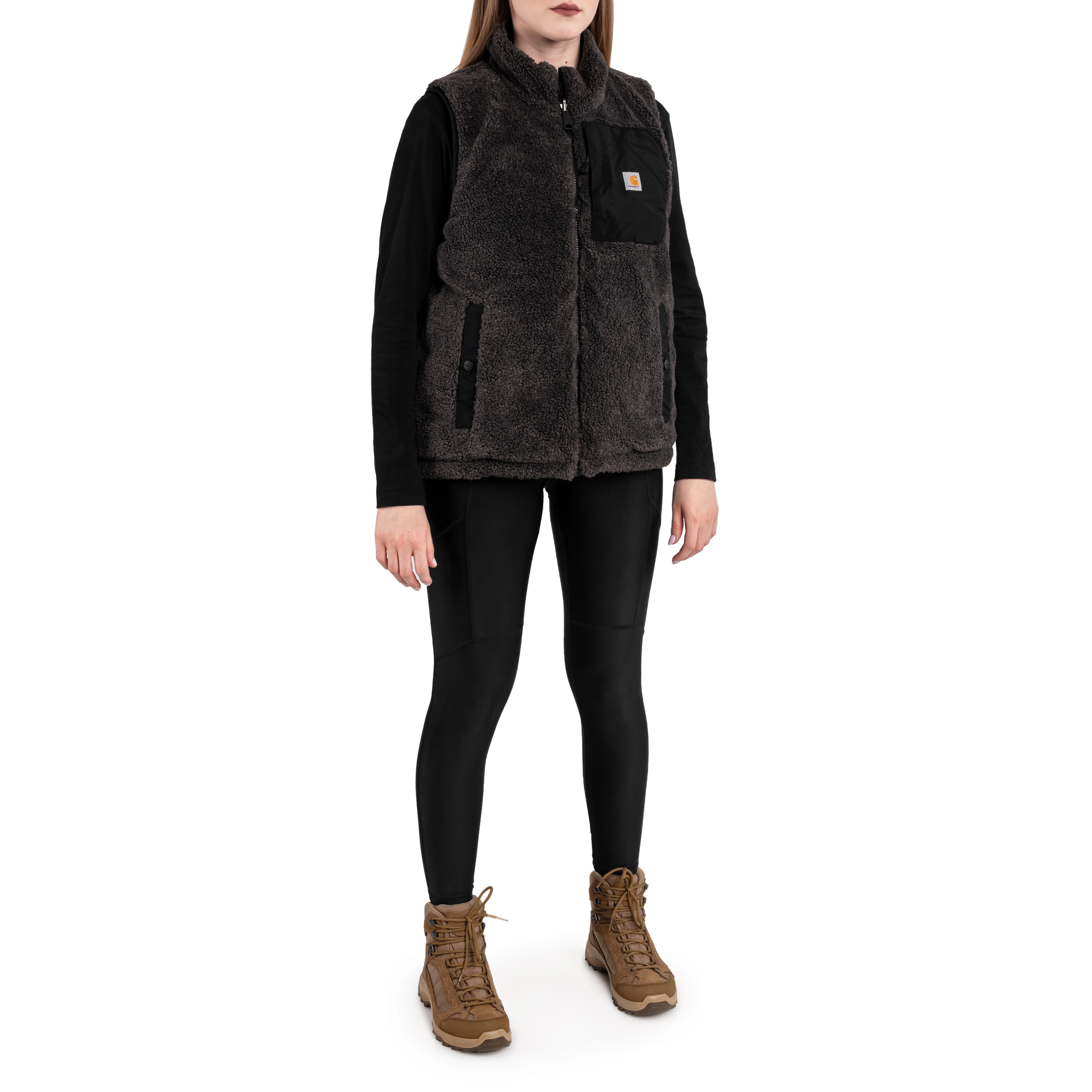 Carhartt Montana Relaxed Fit Insulated Vest Women's Vest - Black