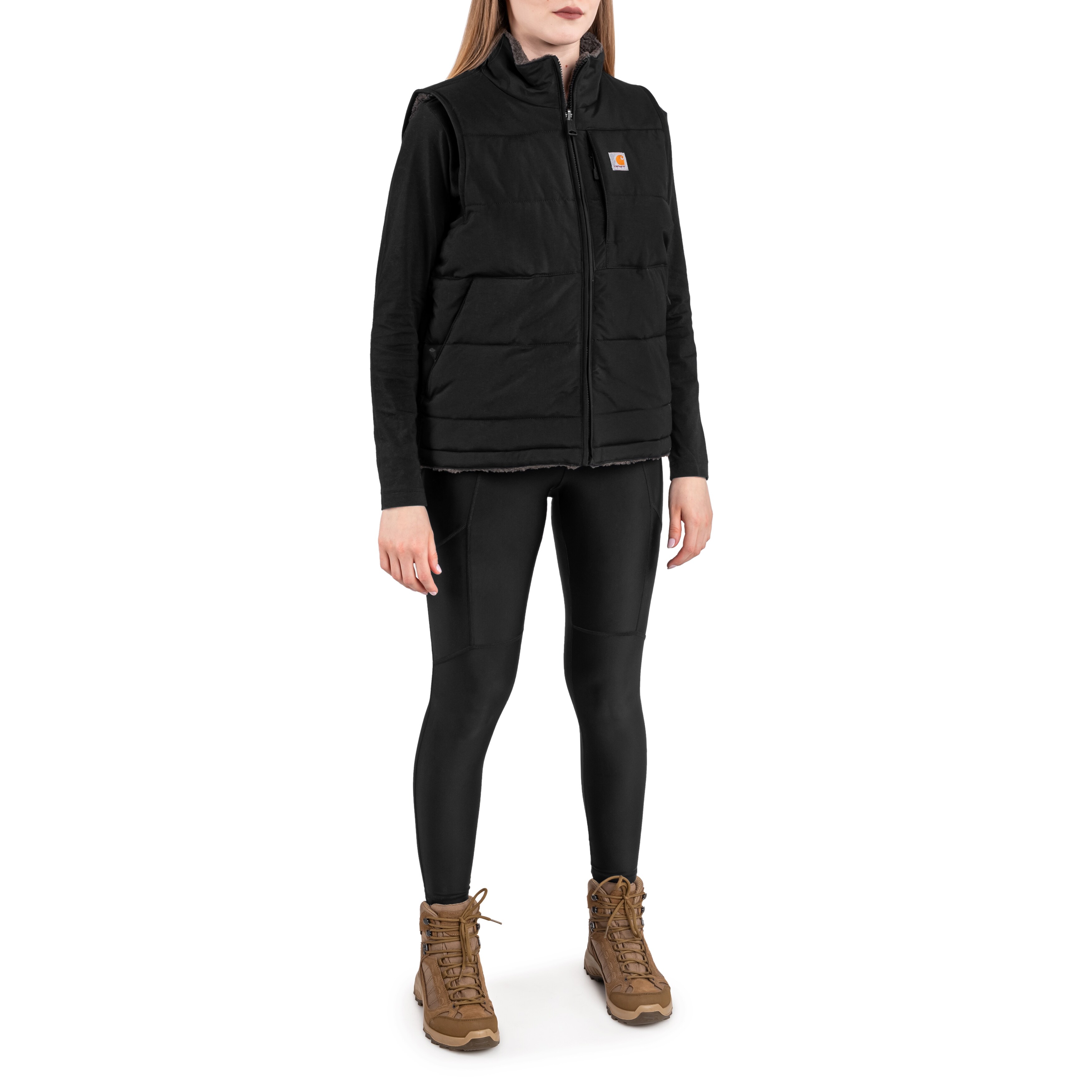 Carhartt Montana Relaxed Fit Insulated Vest Women's Vest - Black