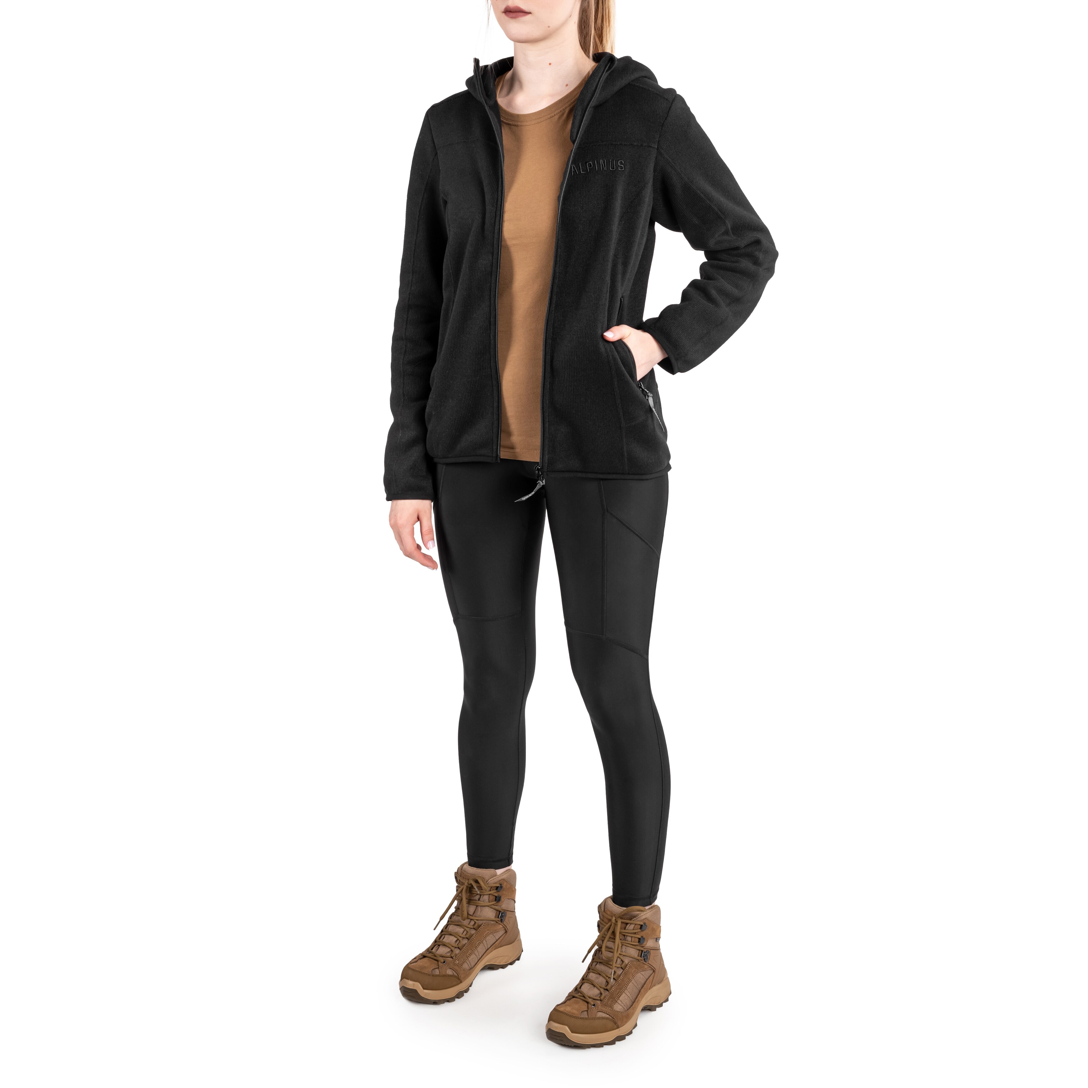 Alpinus Stroppia Women's Fleece - Black