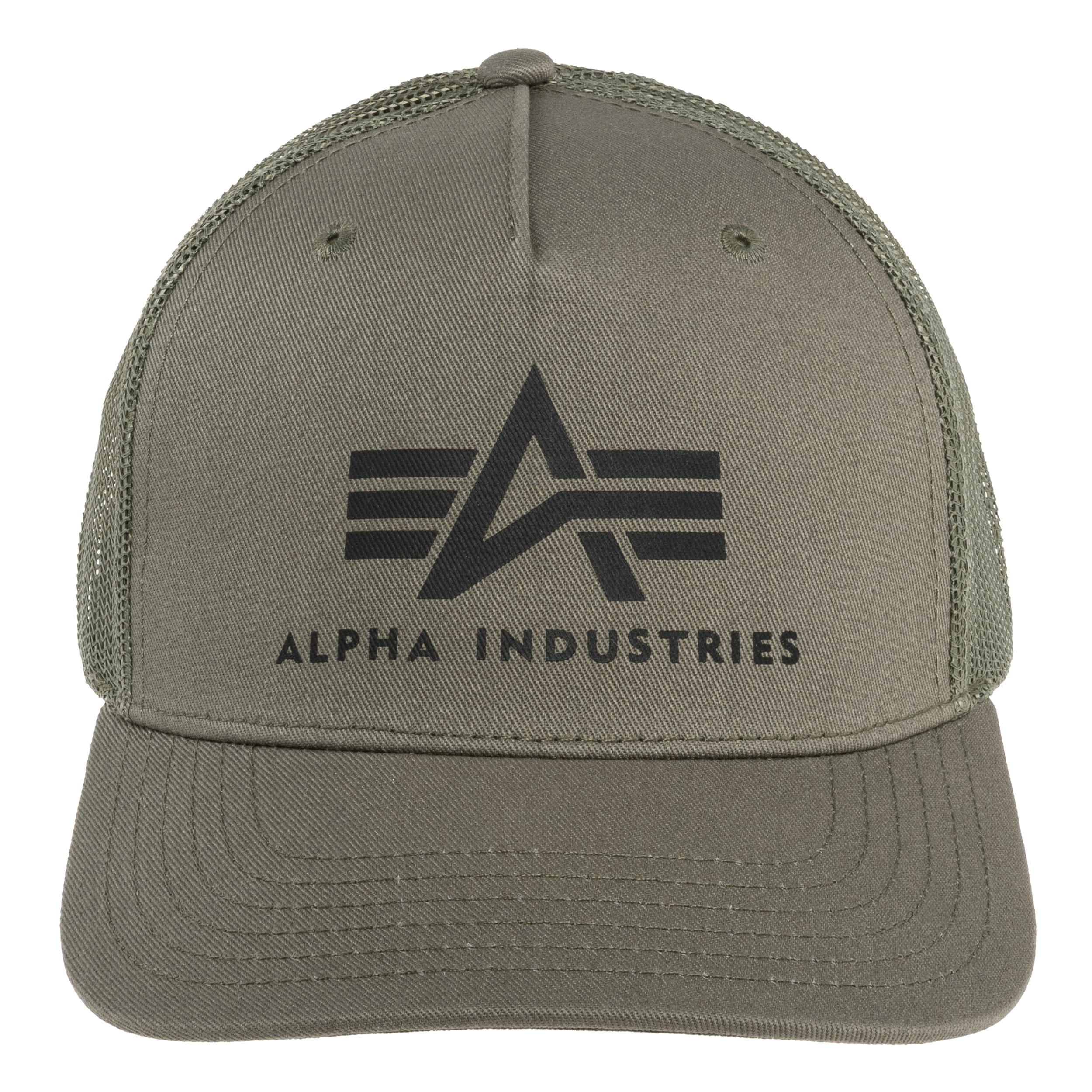 Alpha Industries Basic Trucker Cap - Dark Green