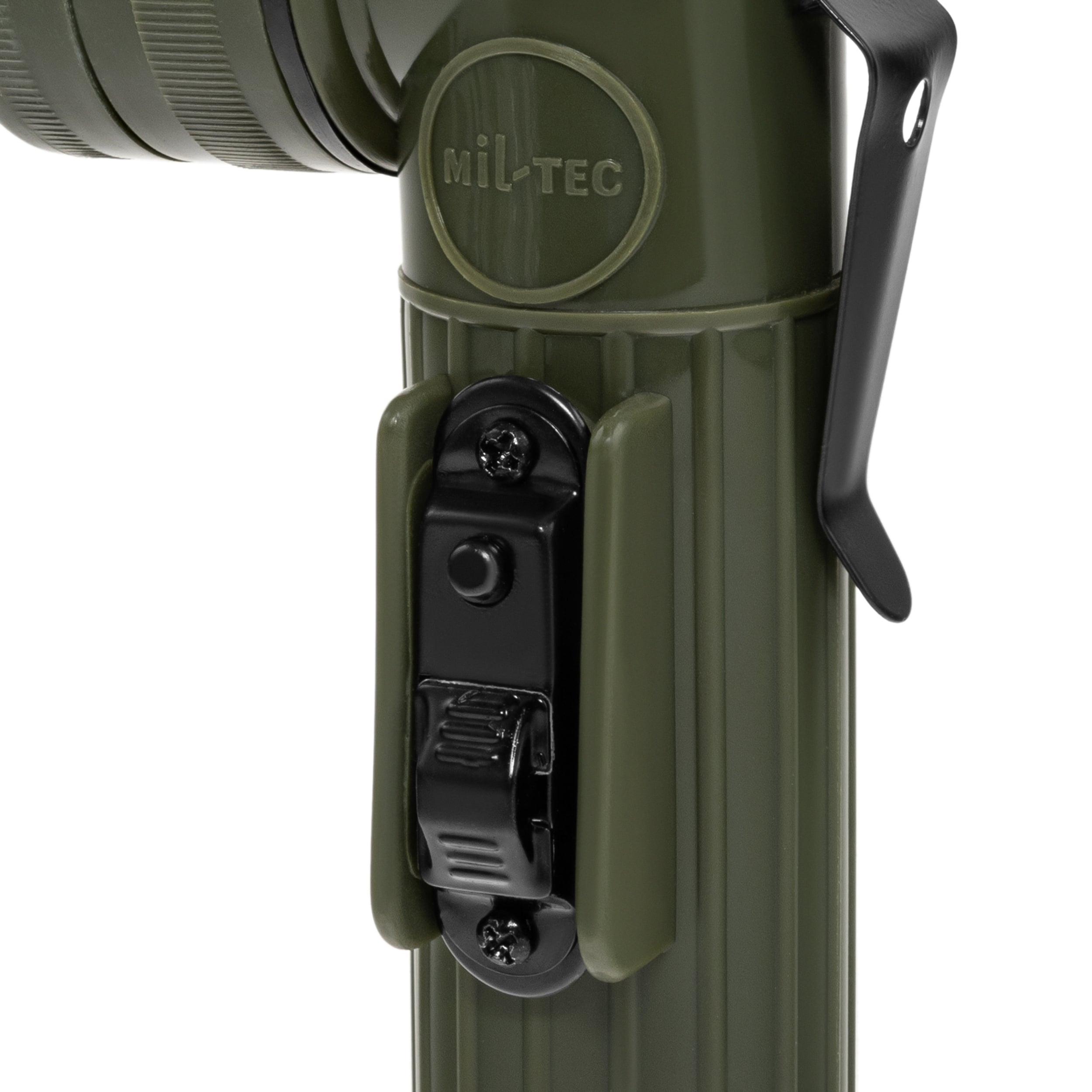 Mil-Tec US Anglehead Medium Flashlight - Olive