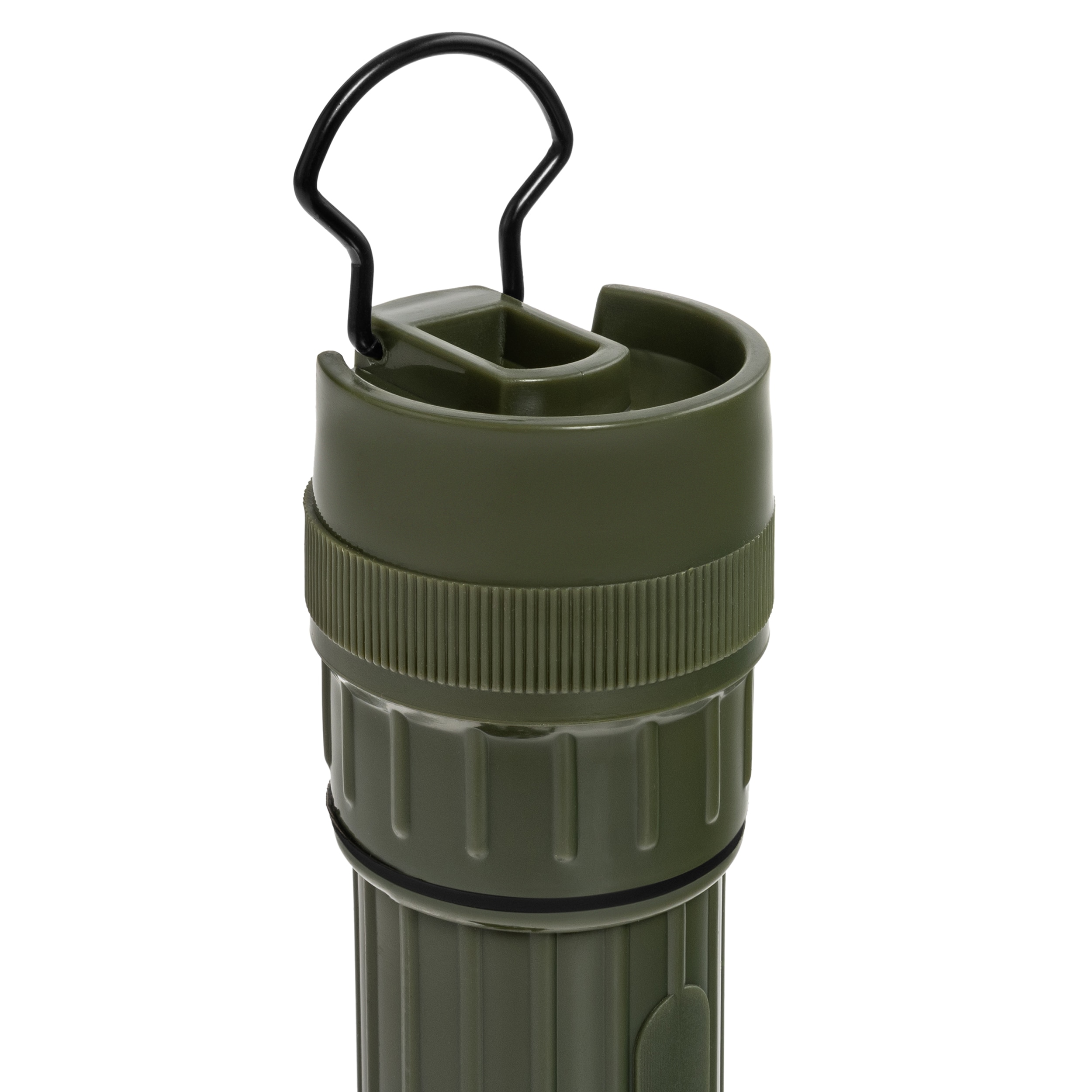 Mil-Tec US Anglehead Medium Flashlight - Olive