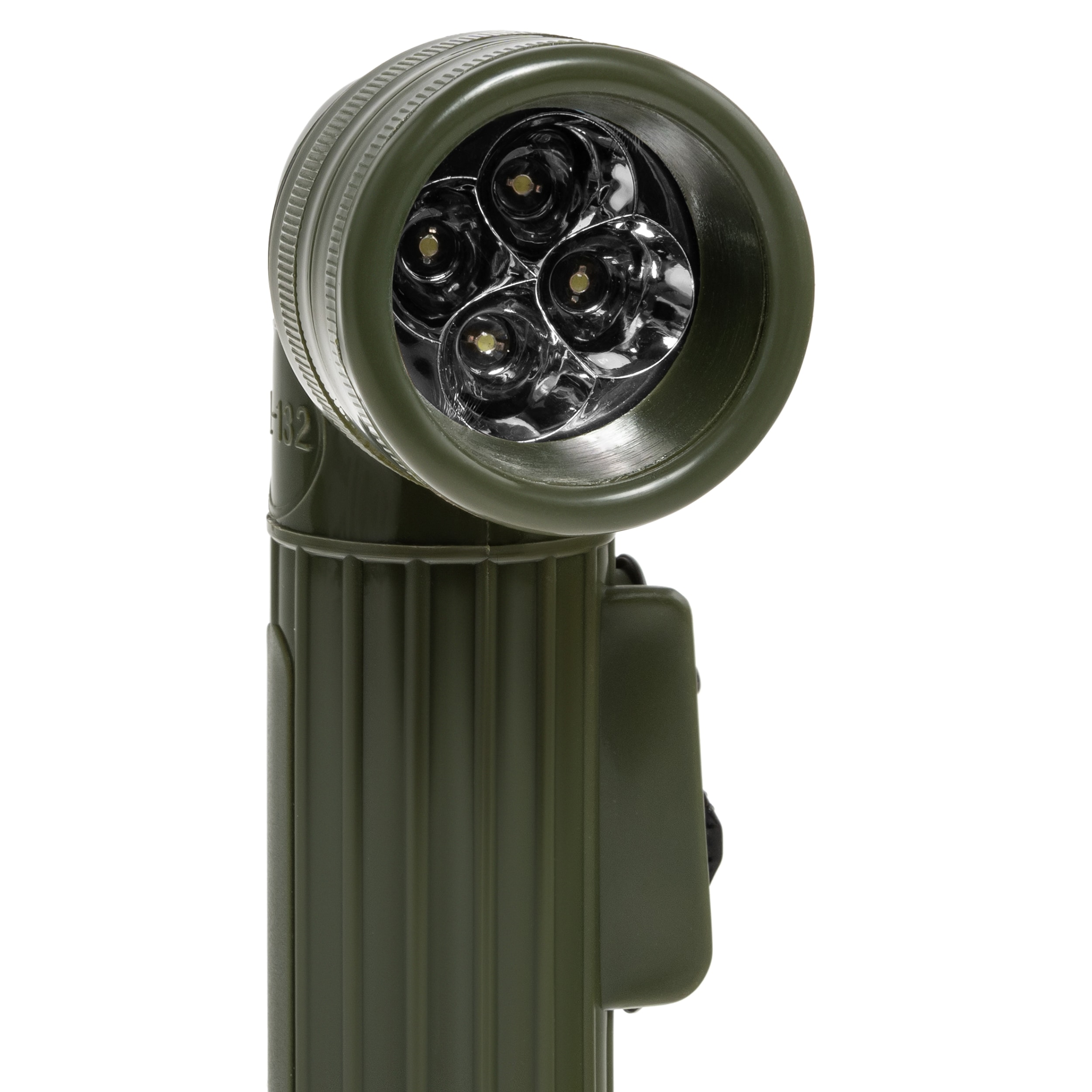 Mil-Tec US Anglehead Medium Flashlight - Olive