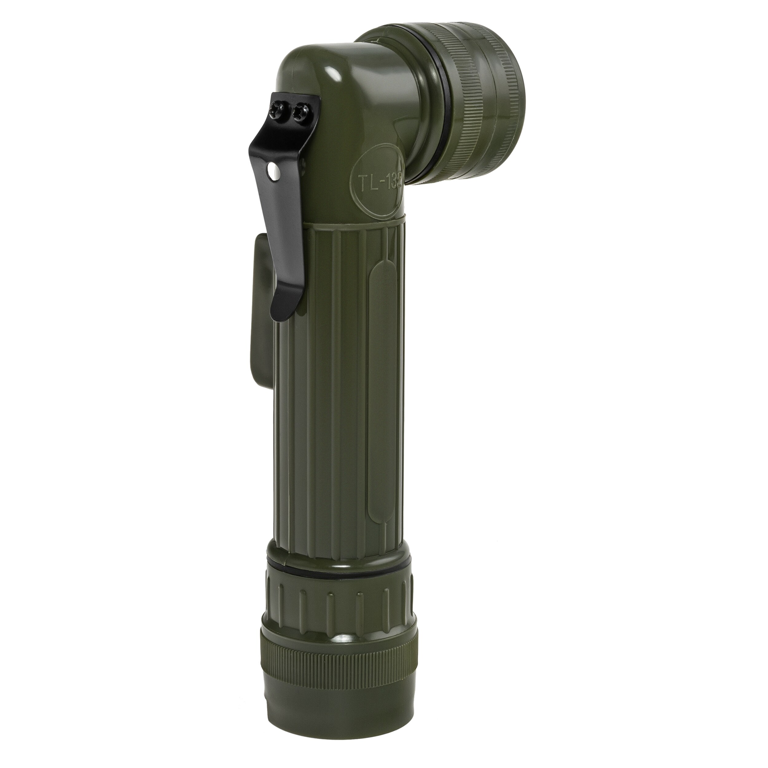 Mil-Tec US Anglehead Medium Flashlight - Olive