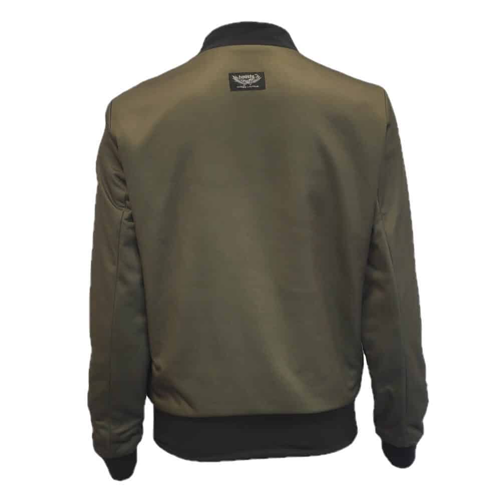 Haasta MA-1 Flyers reversible jacket - olive / black