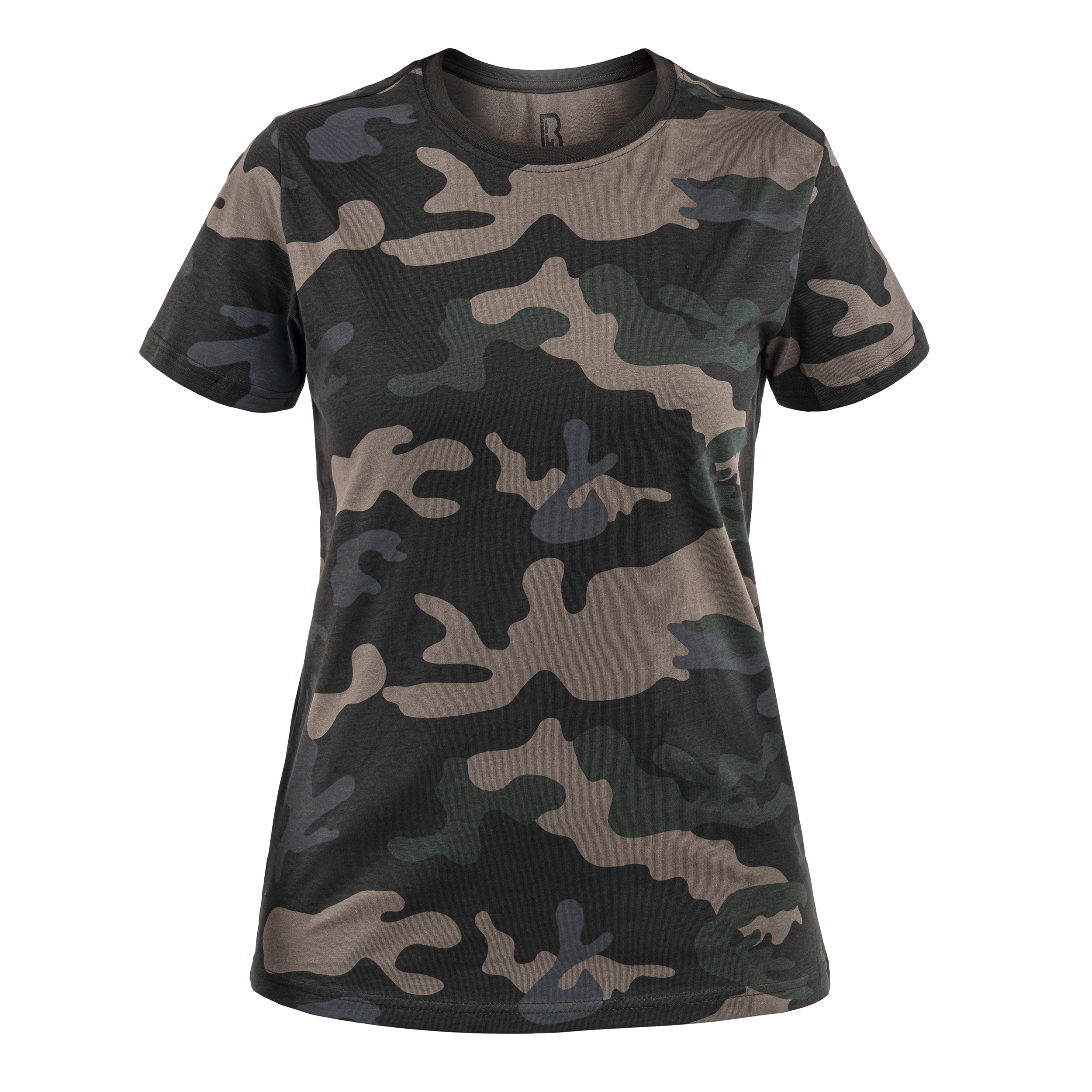 Brandit Women's T-shirt - Dark Camo