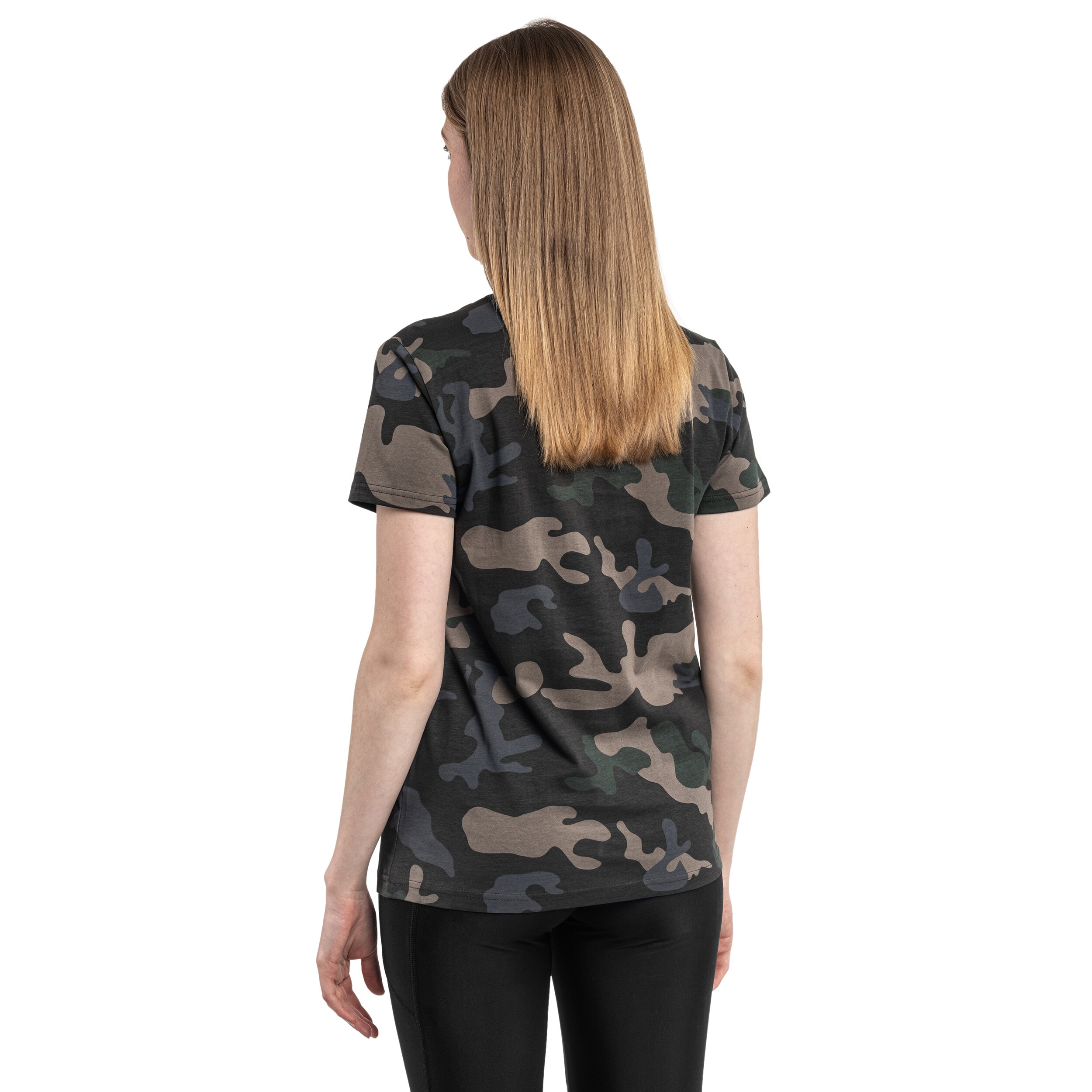 Brandit Women's T-shirt - Dark Camo