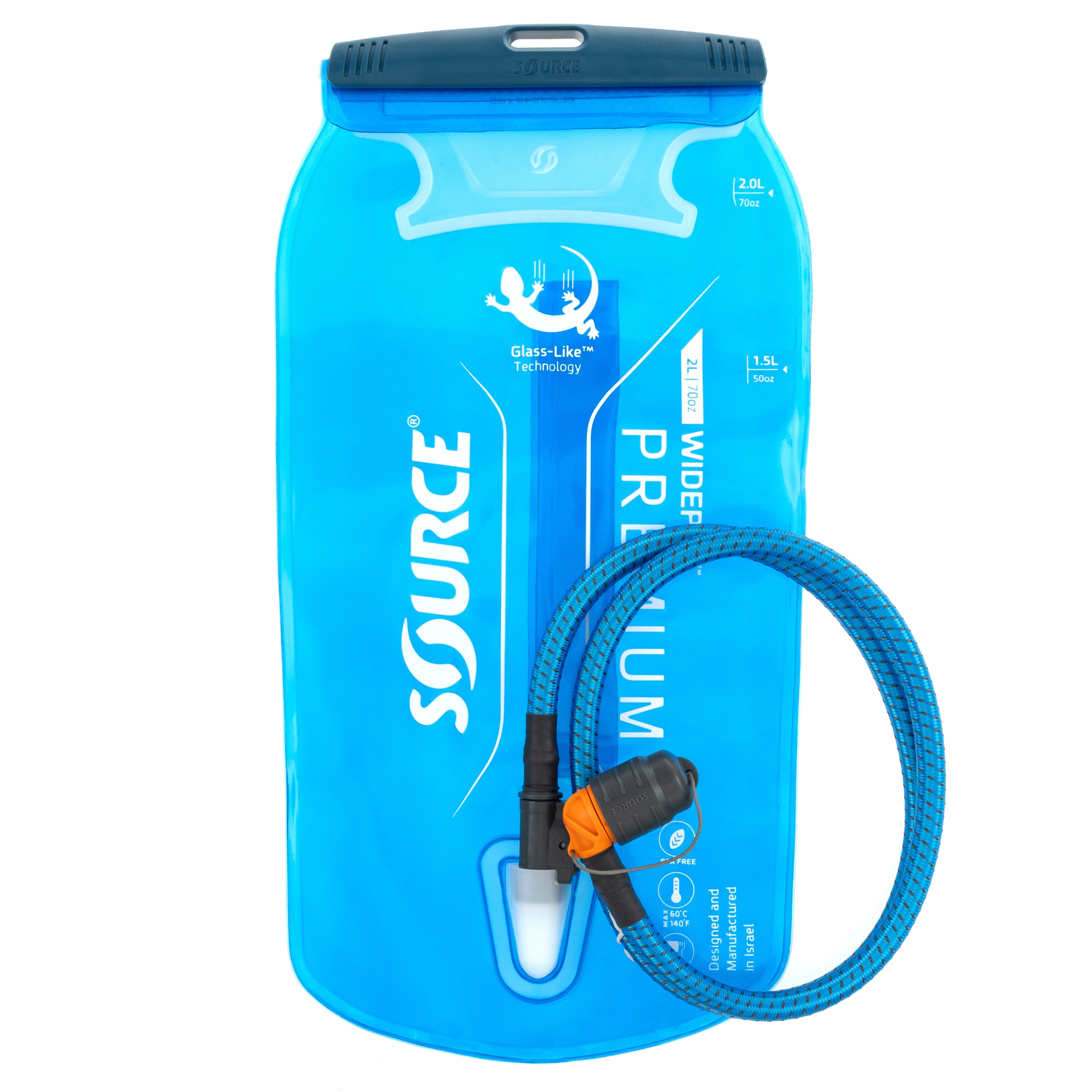 Source Widepack Premium Kit 2 l Water Tank - Alpine Blue