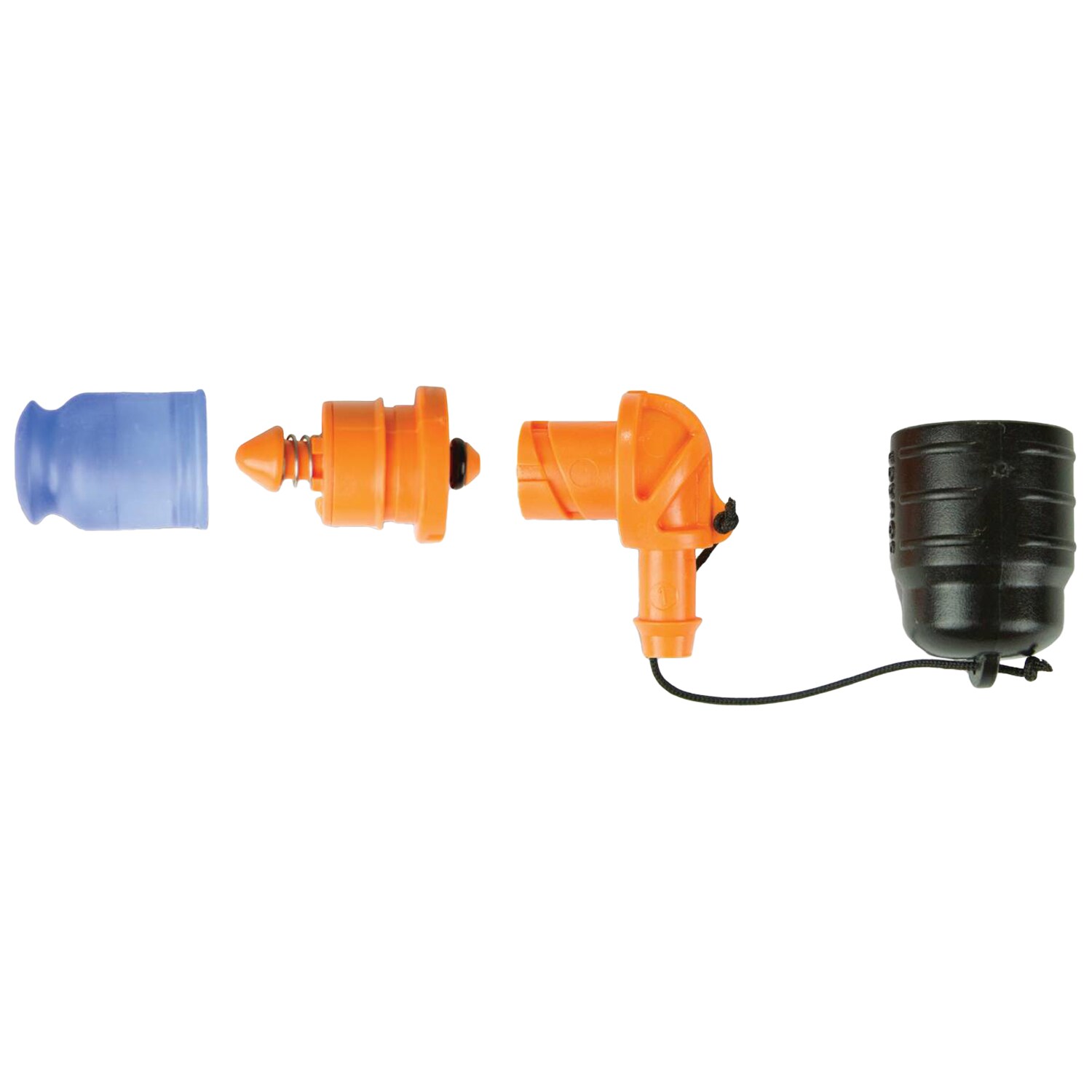 Source Helix Bite Valve - Orange