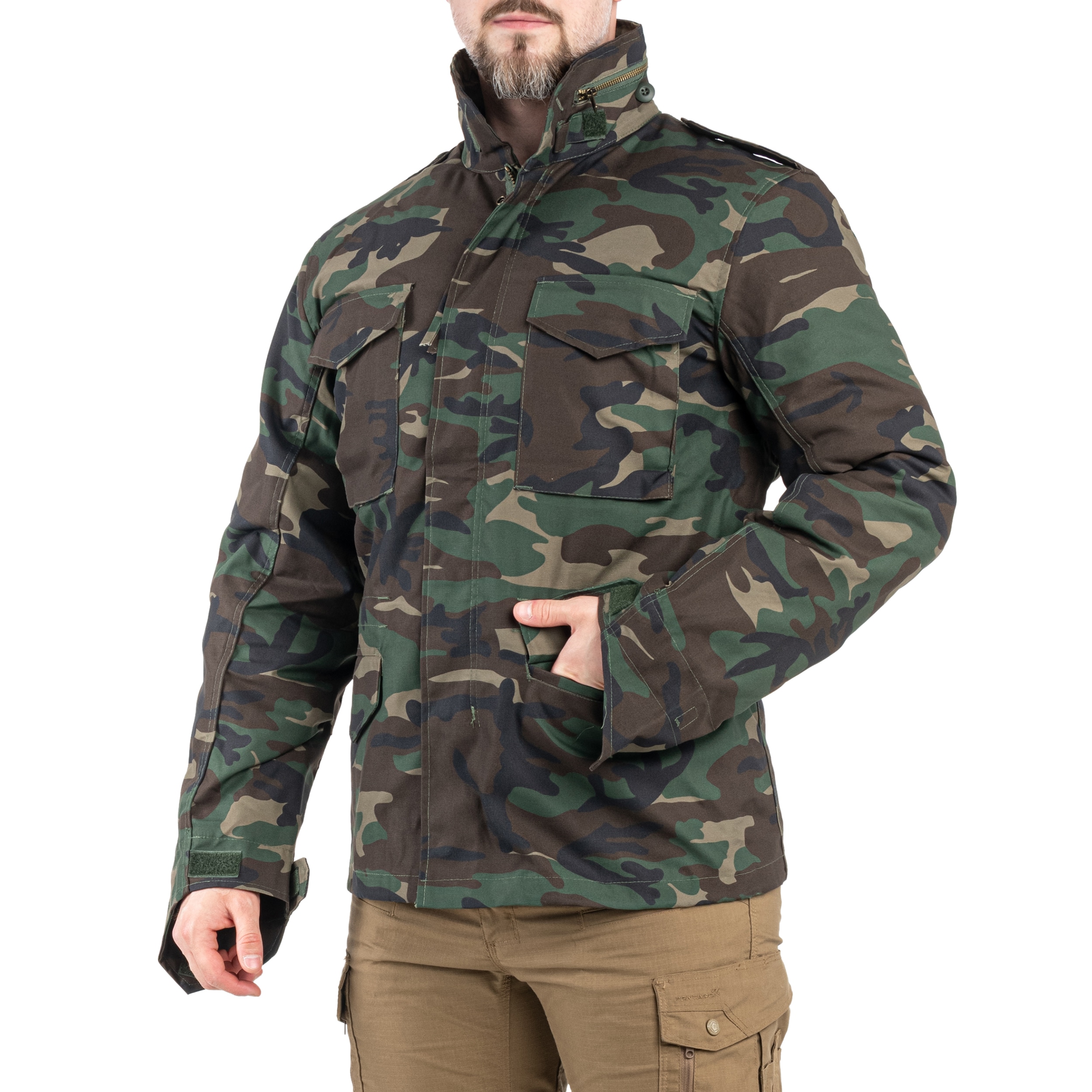 Brandit M65 Classic Jacket - Woodland