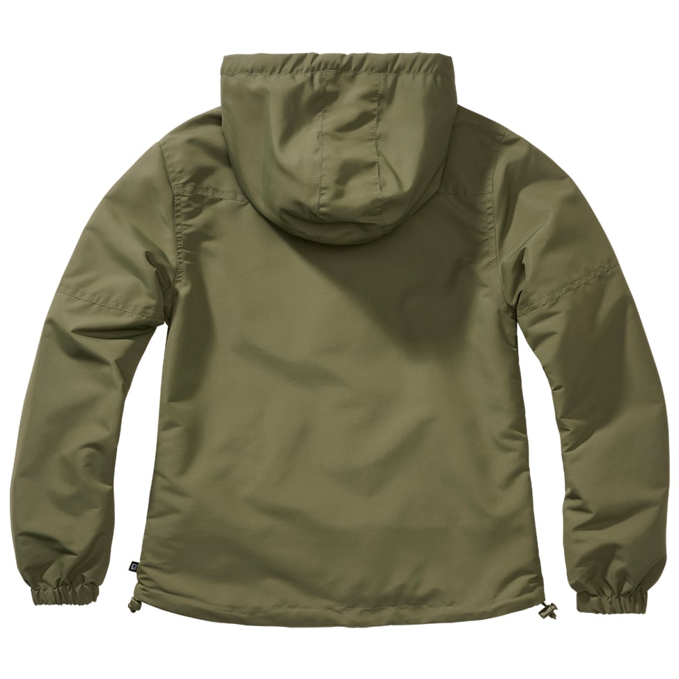 Brandit Summer Windbreaker Frontzip Women's Jacket - Olive