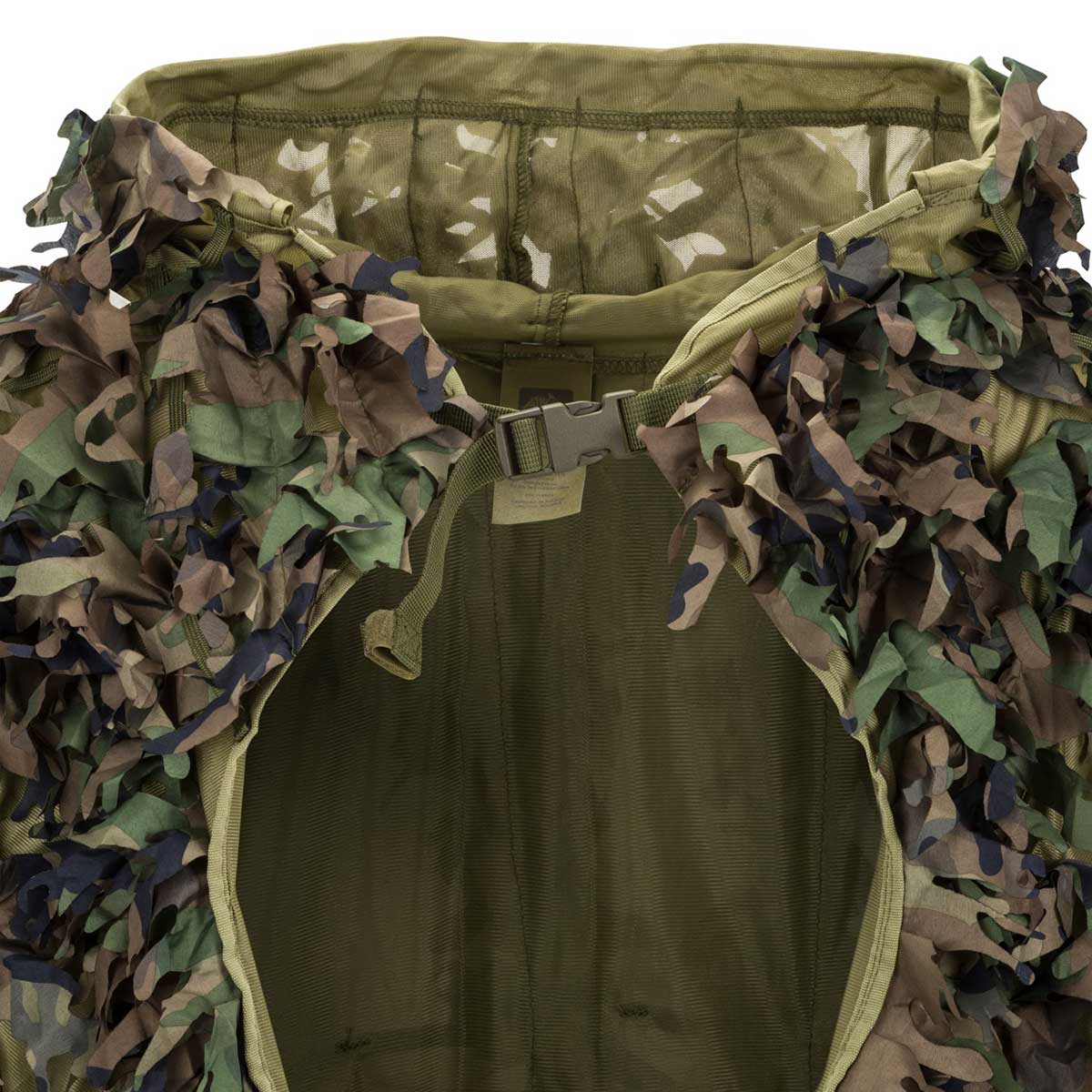 Helikon Leaf Ghilie Set US Woodland camouflage suit