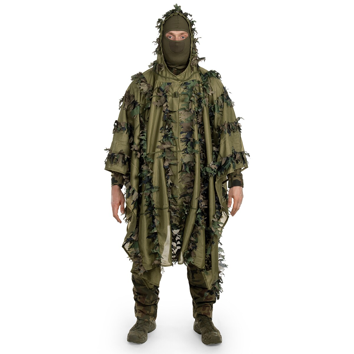 Helikon Leaf Ghillie US Woodland camo suit