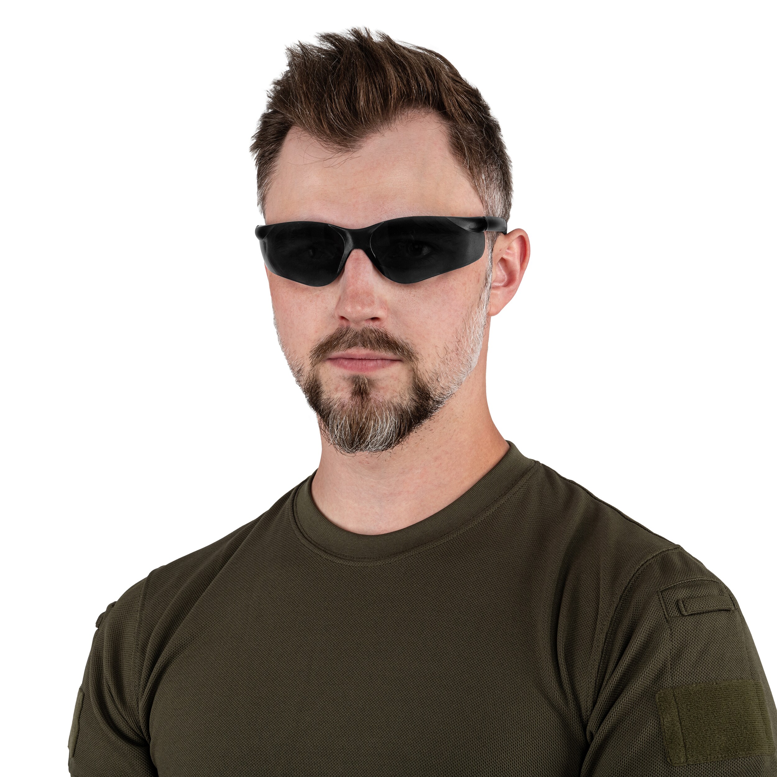 Reis Georgia Black Protective Glasses - Grey