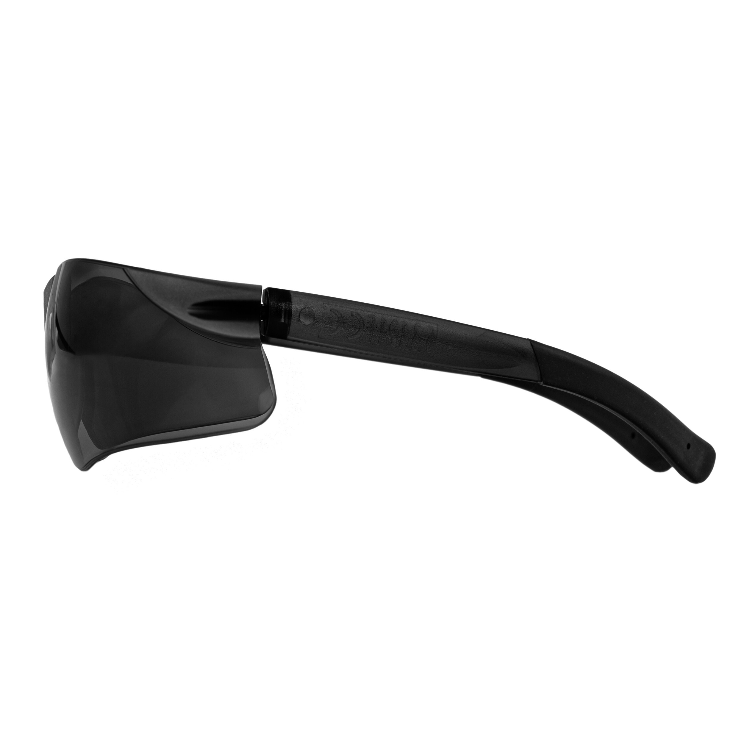 Reis Georgia Black Protective Glasses - Grey