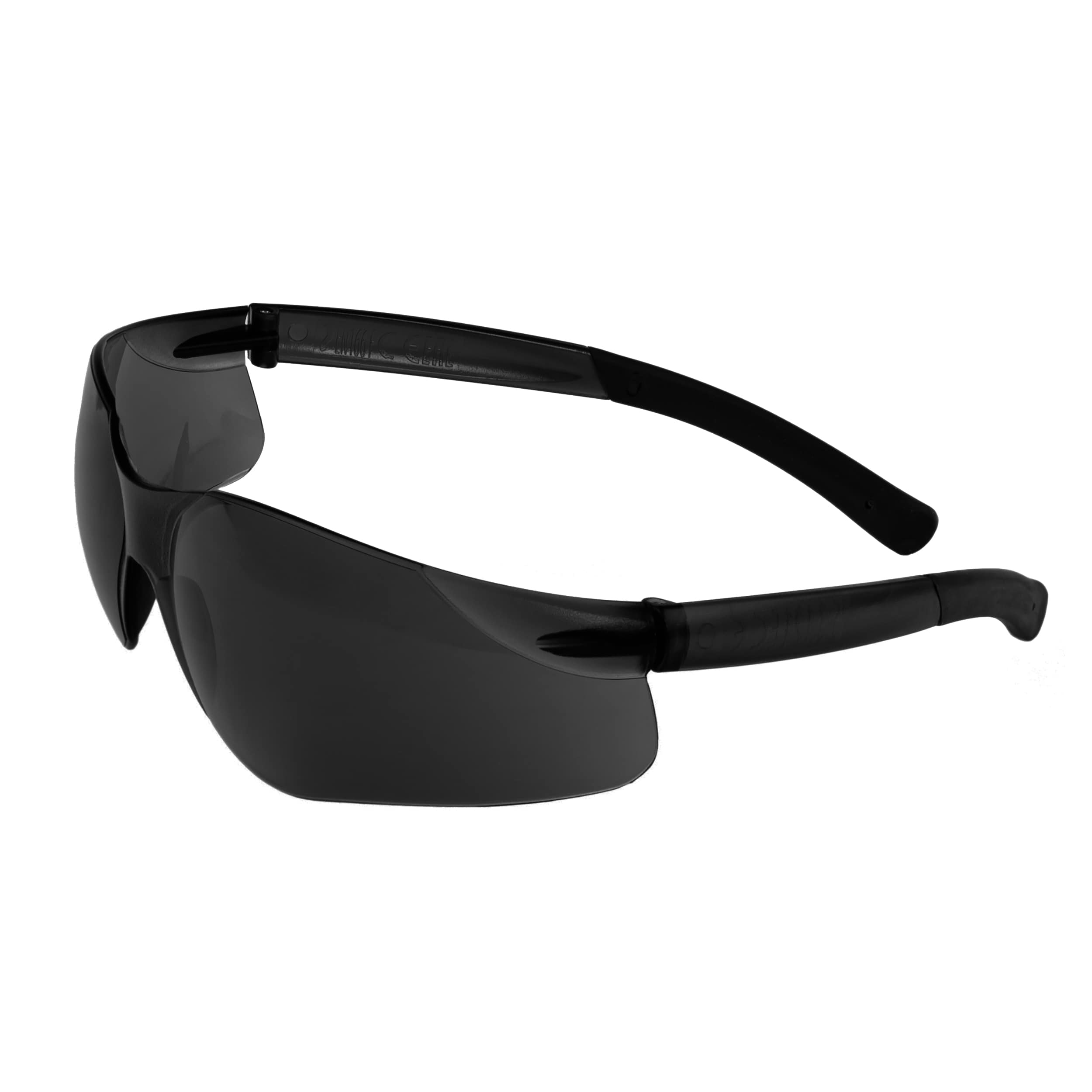 Reis Georgia Black Protective Glasses - Grey